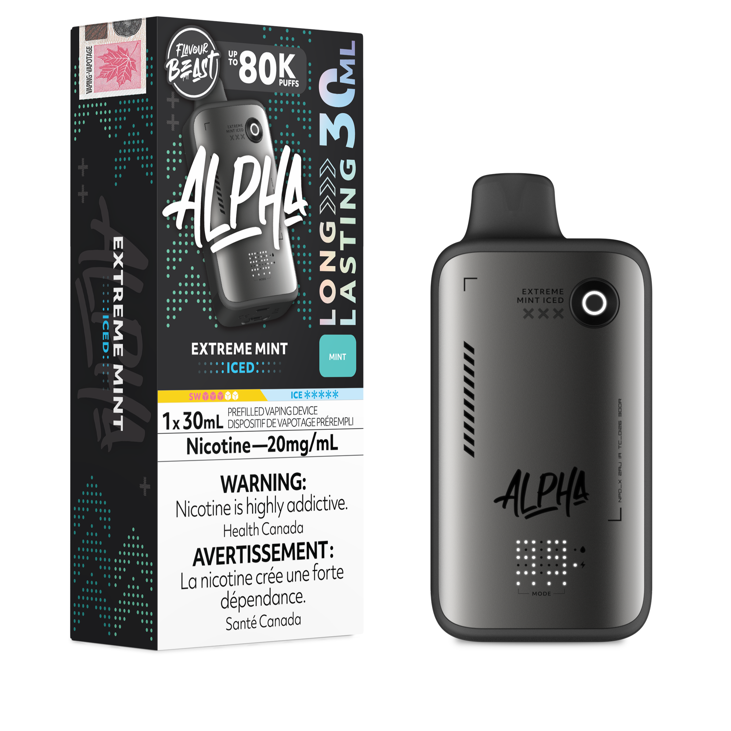FLAVOUR BEAST ALPHA 80K DISPOSABLE