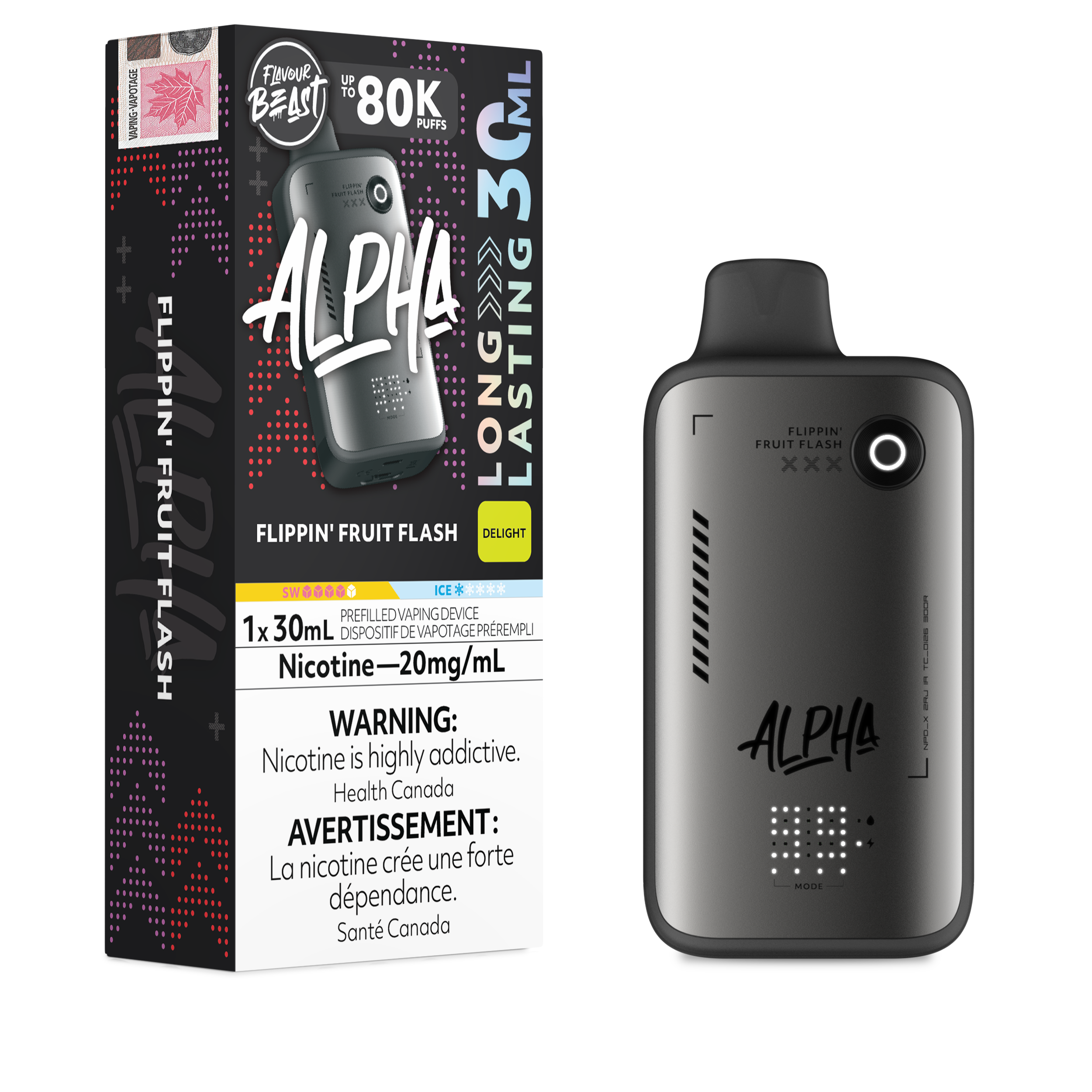 FLAVOUR BEAST ALPHA 80K DISPOSABLE