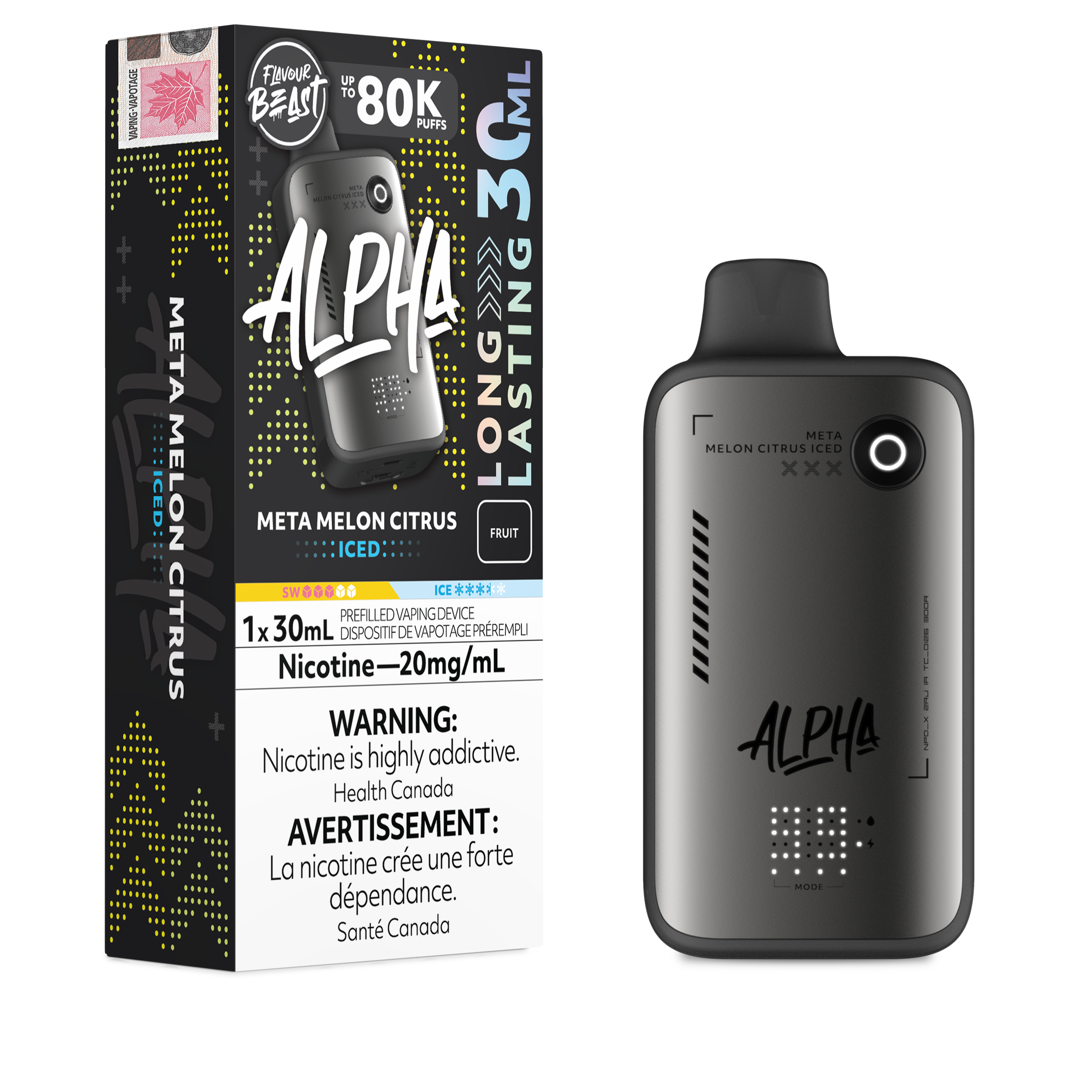 FLAVOUR BEAST ALPHA 80K DISPOSABLE