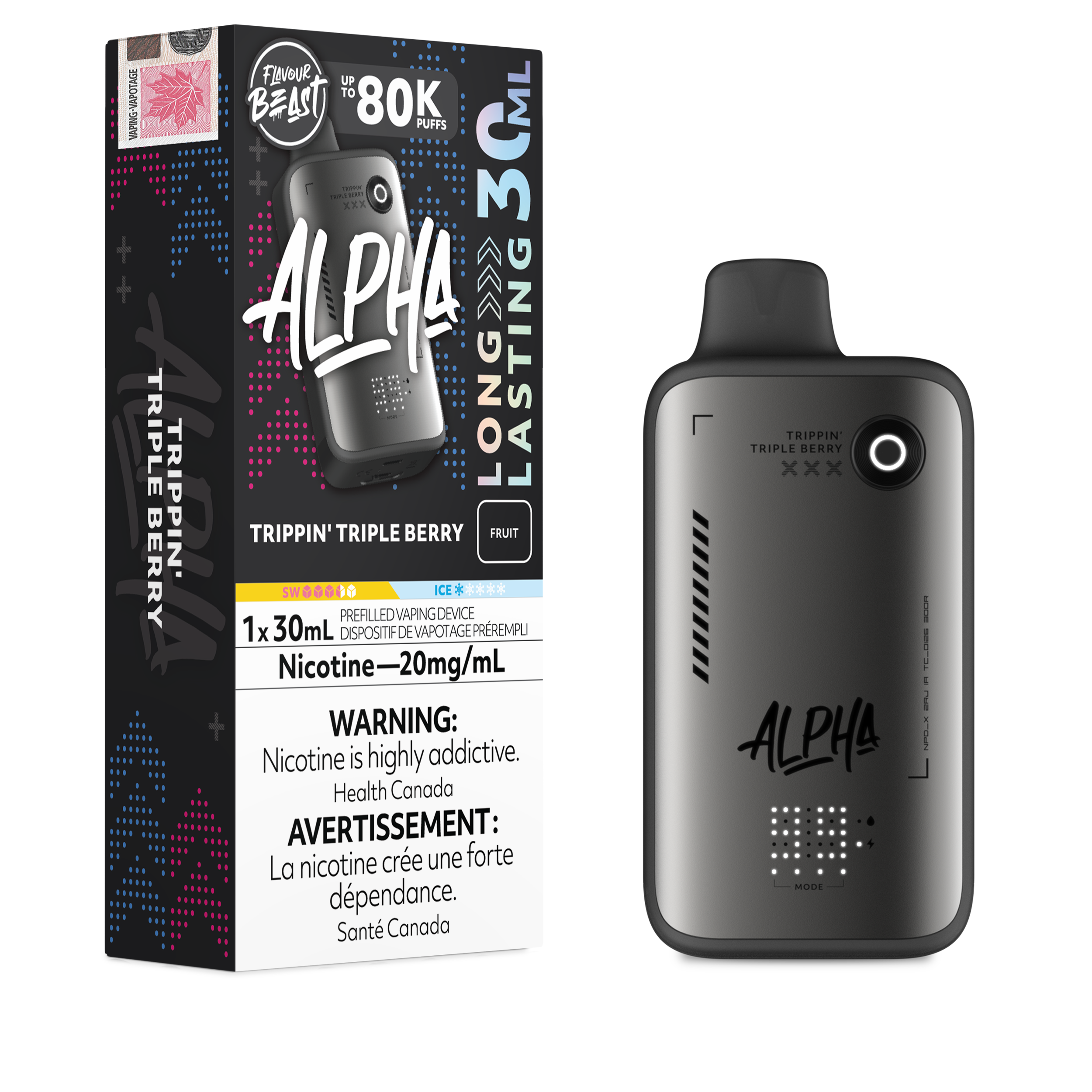 FLAVOUR BEAST ALPHA 80K DISPOSABLE