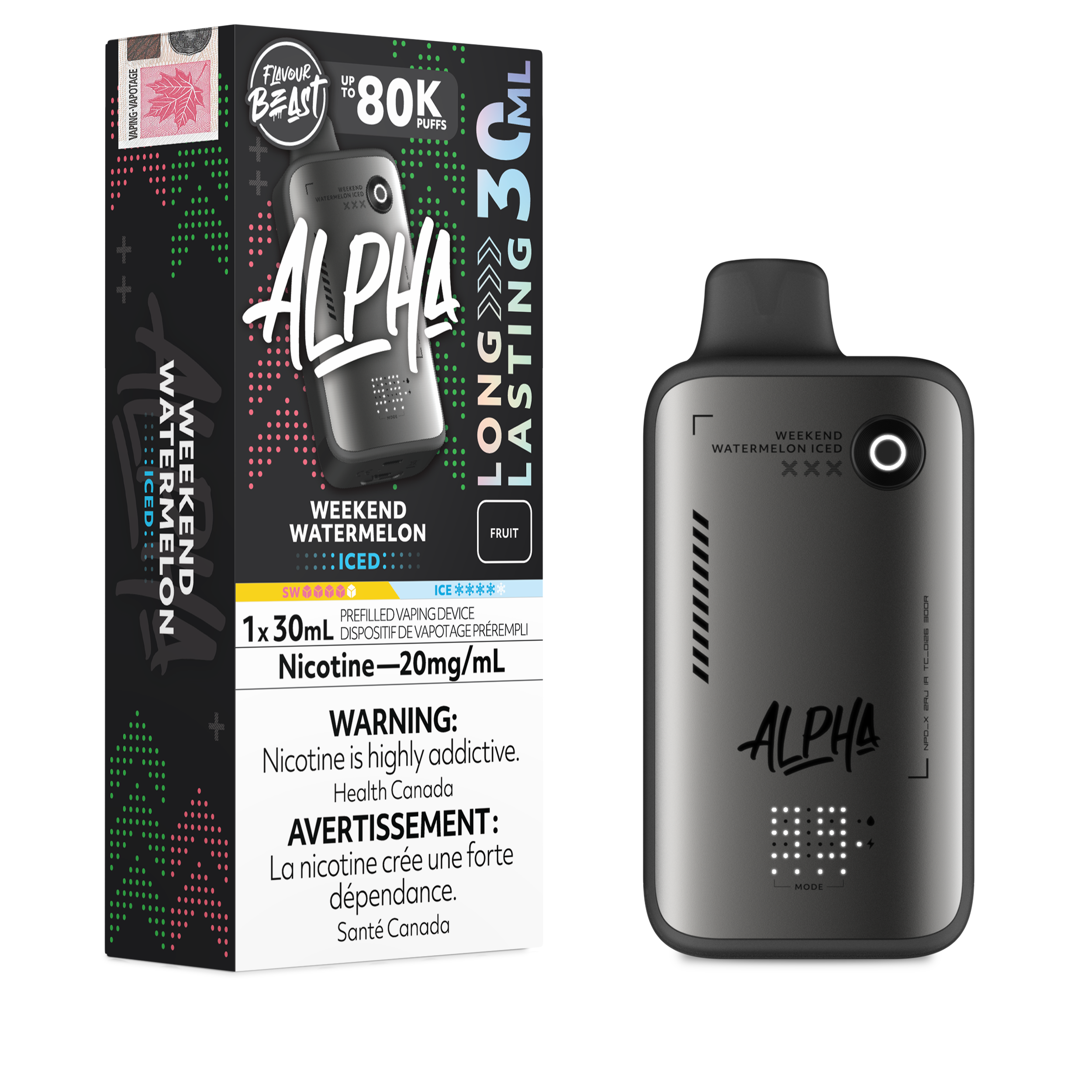 FLAVOUR BEAST ALPHA 80K DISPOSABLE