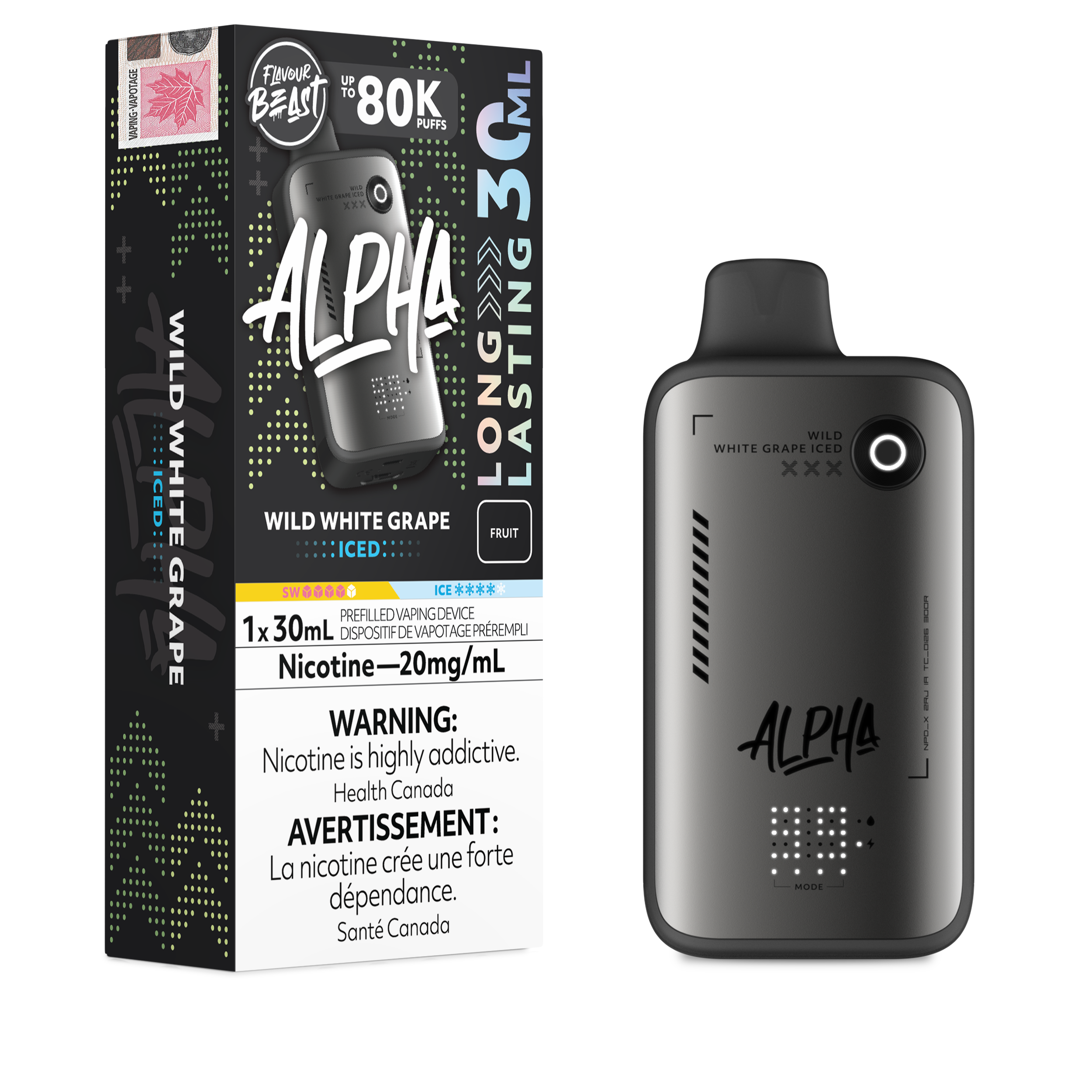 FLAVOUR BEAST ALPHA 80K DISPOSABLE