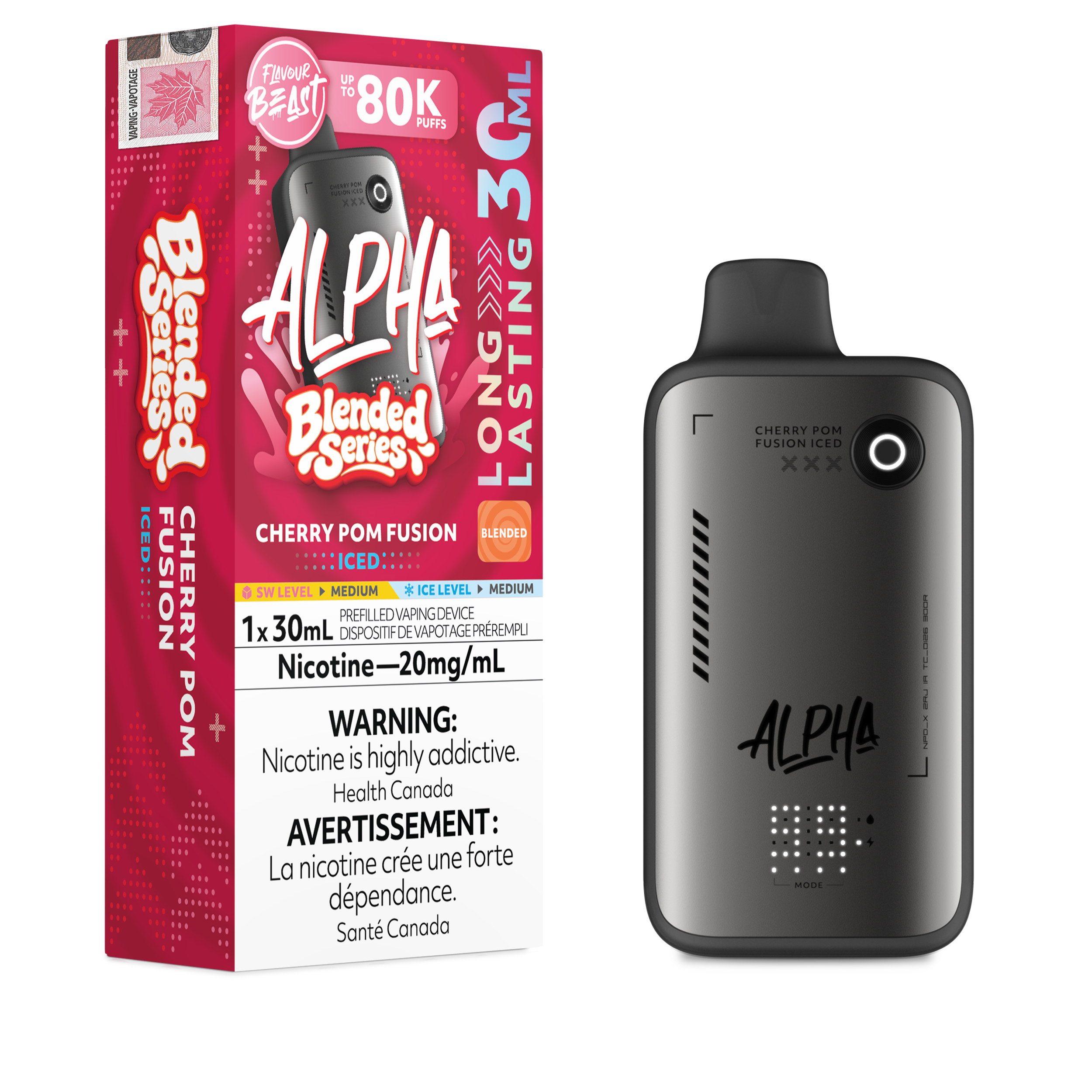 FLAVOUR BEAST ALPHA 80K DISPOSABLE