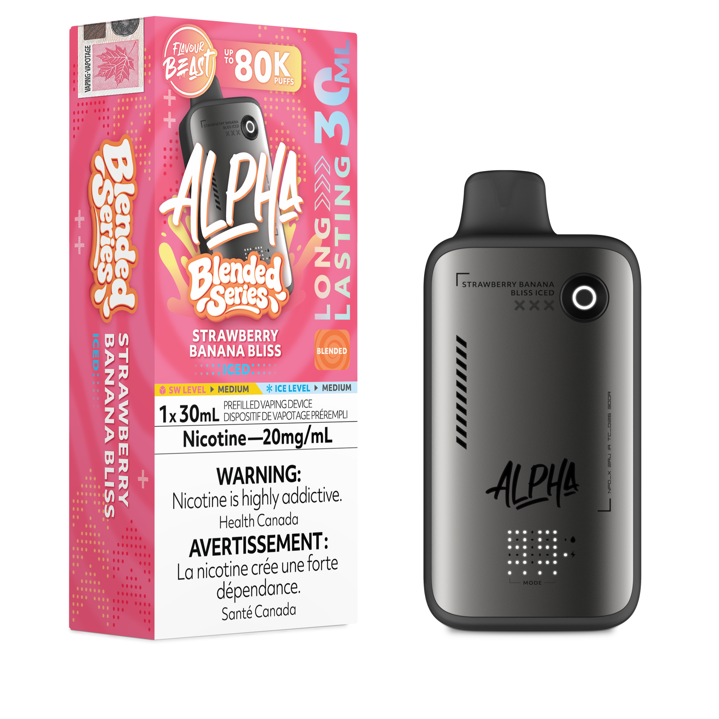 FLAVOUR BEAST ALPHA 80K DISPOSABLE