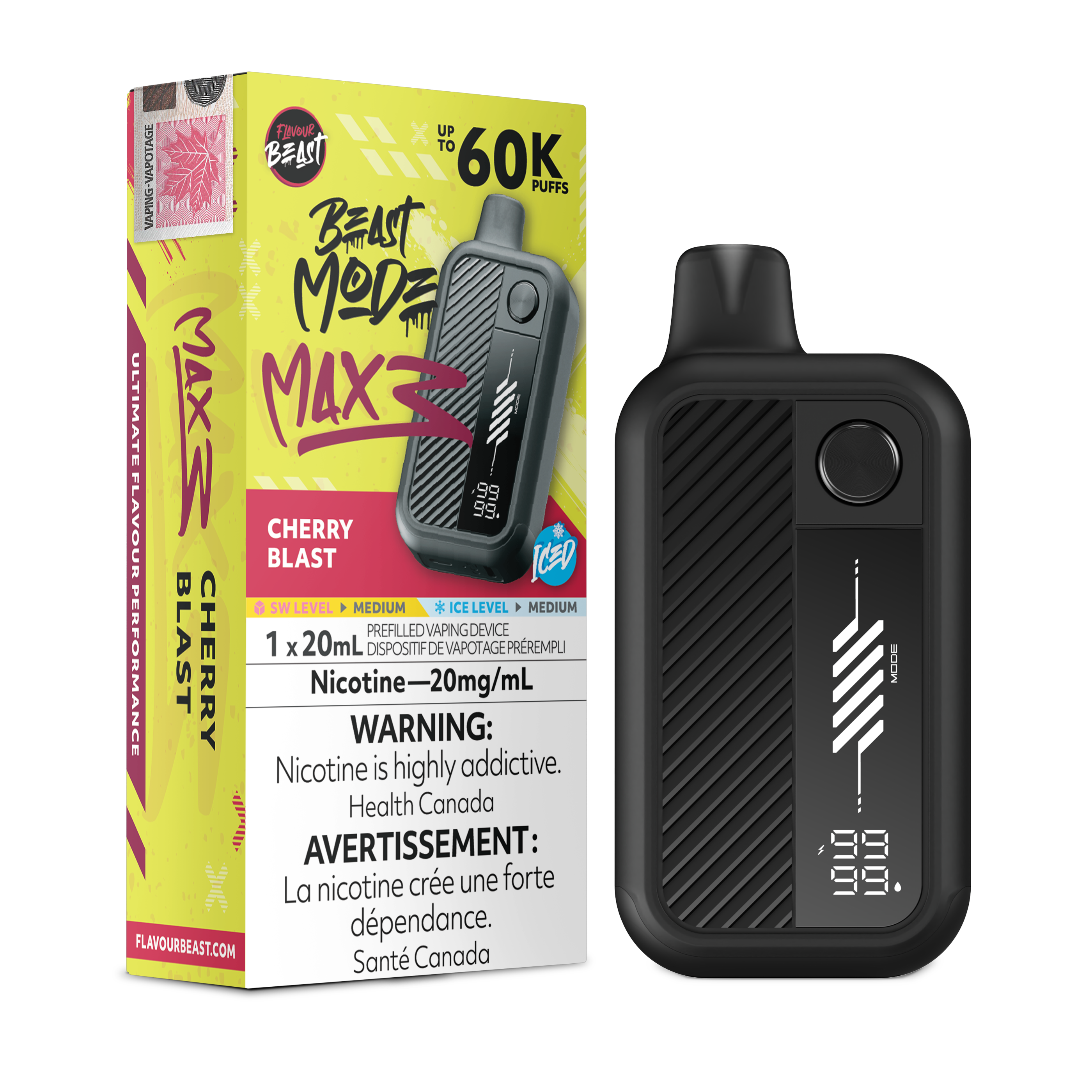 FLAVOUR BEAST BEAST MODE MAX 3 60K DISPOSABLE