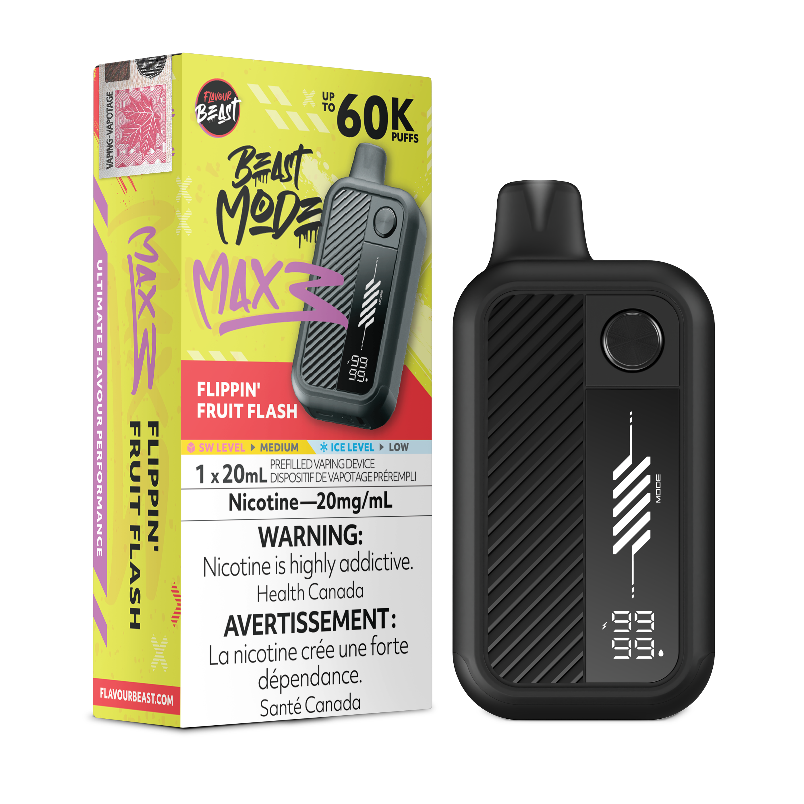 FLAVOUR BEAST BEAST MODE MAX 3 60K DISPOSABLE