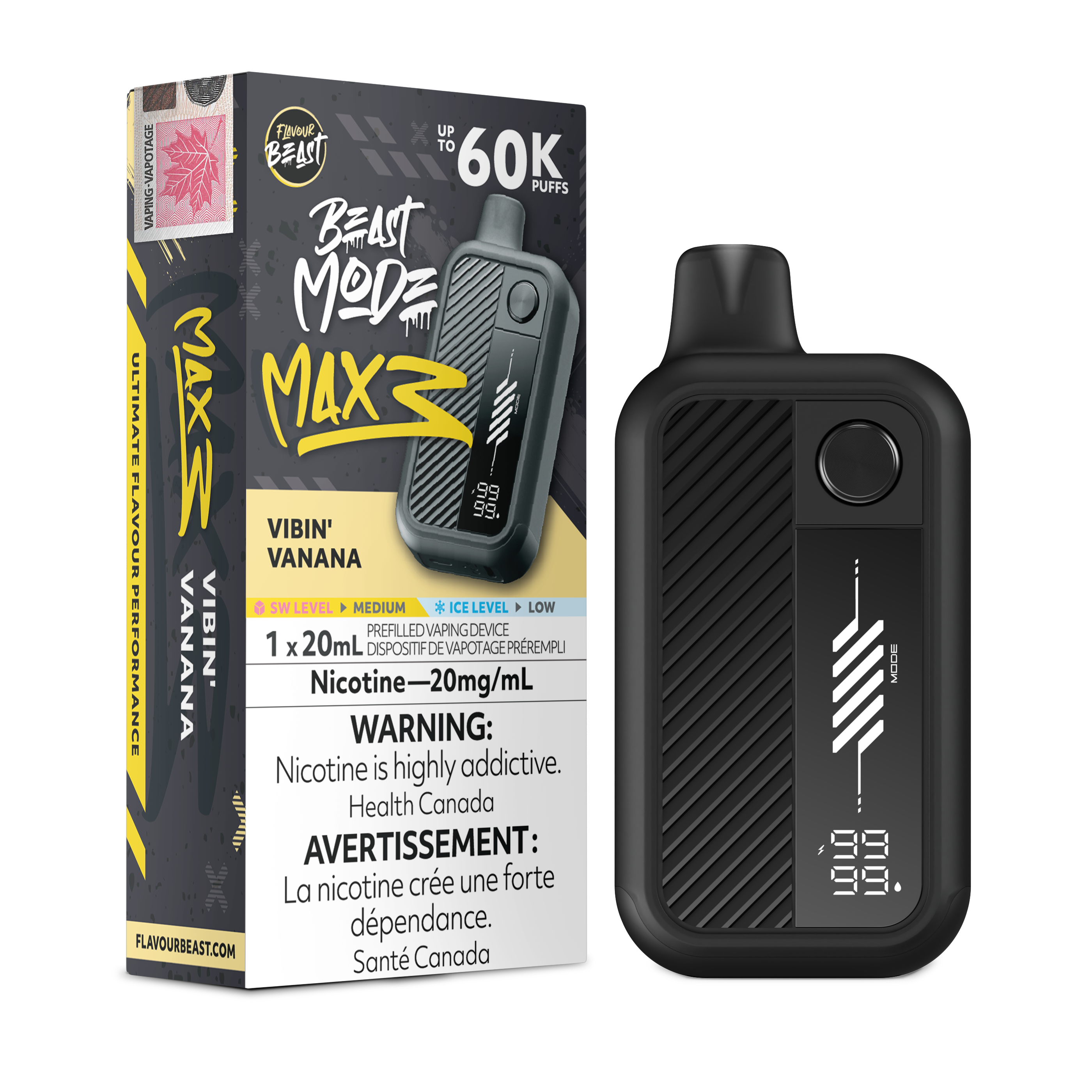 FLAVOUR BEAST BEAST MODE MAX 3 60K DISPOSABLE