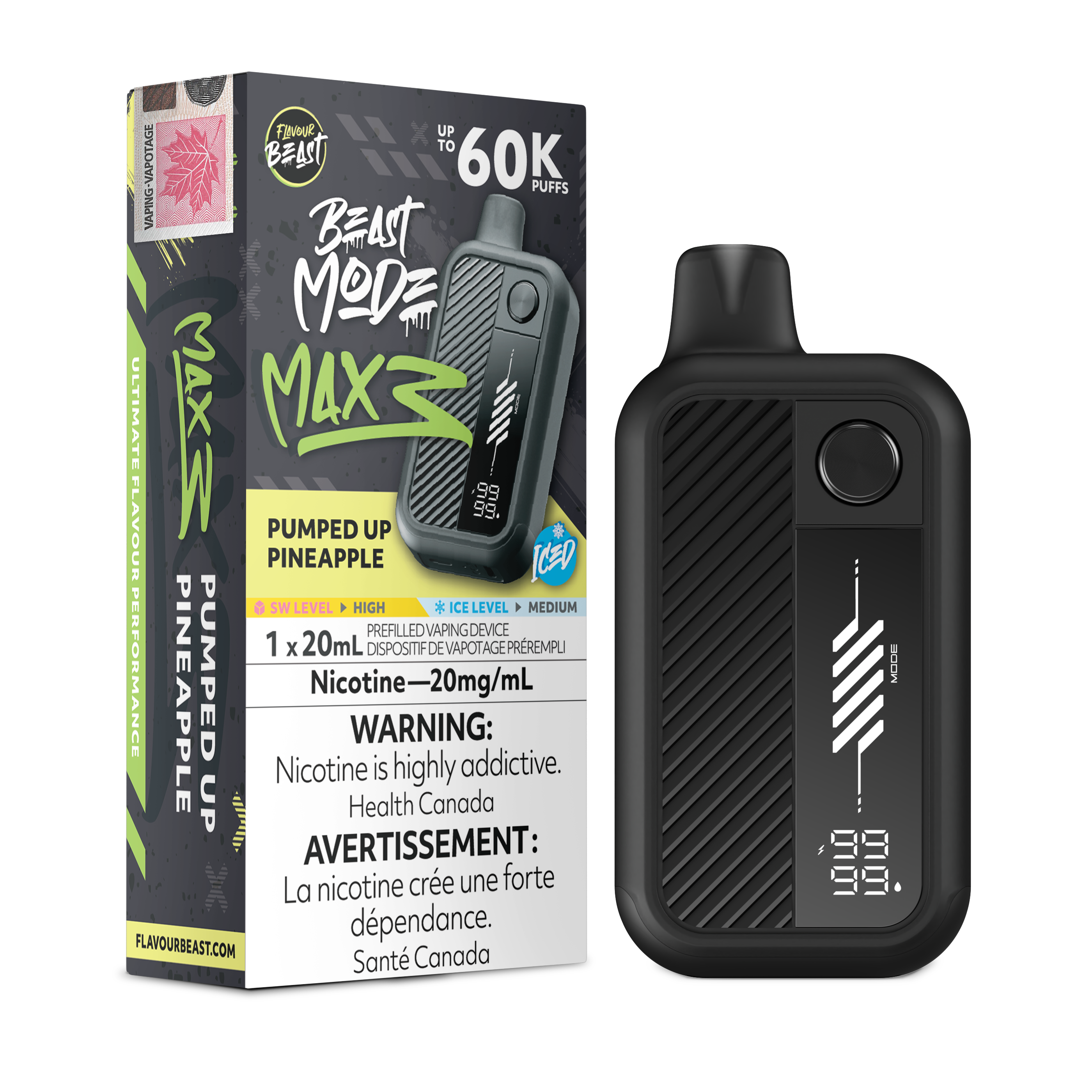 FLAVOUR BEAST BEAST MODE MAX 3 60K DISPOSABLE