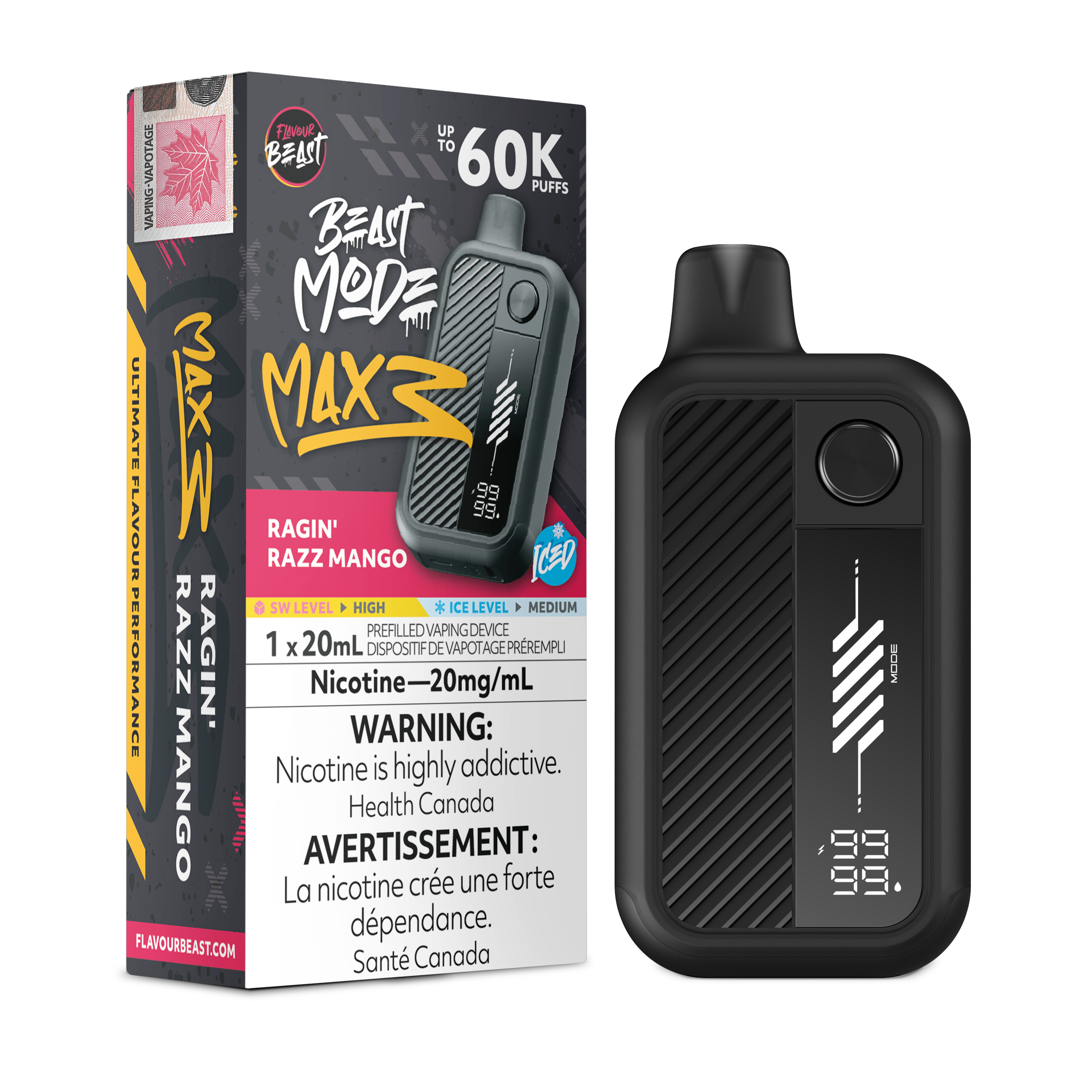 FLAVOUR BEAST BEAST MODE MAX 3 60K DISPOSABLE