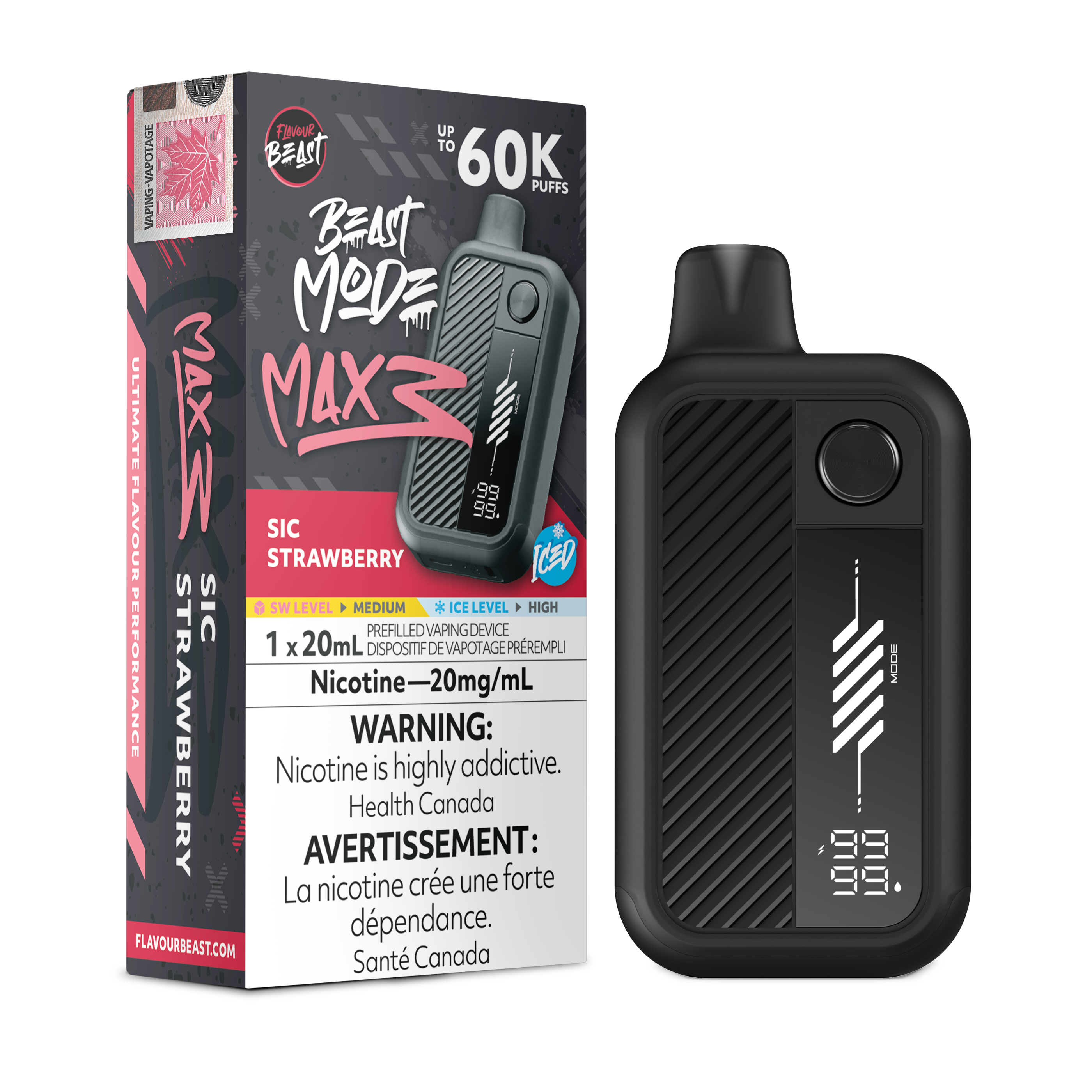 FLAVOUR BEAST BEAST MODE MAX 3 60K DISPOSABLE
