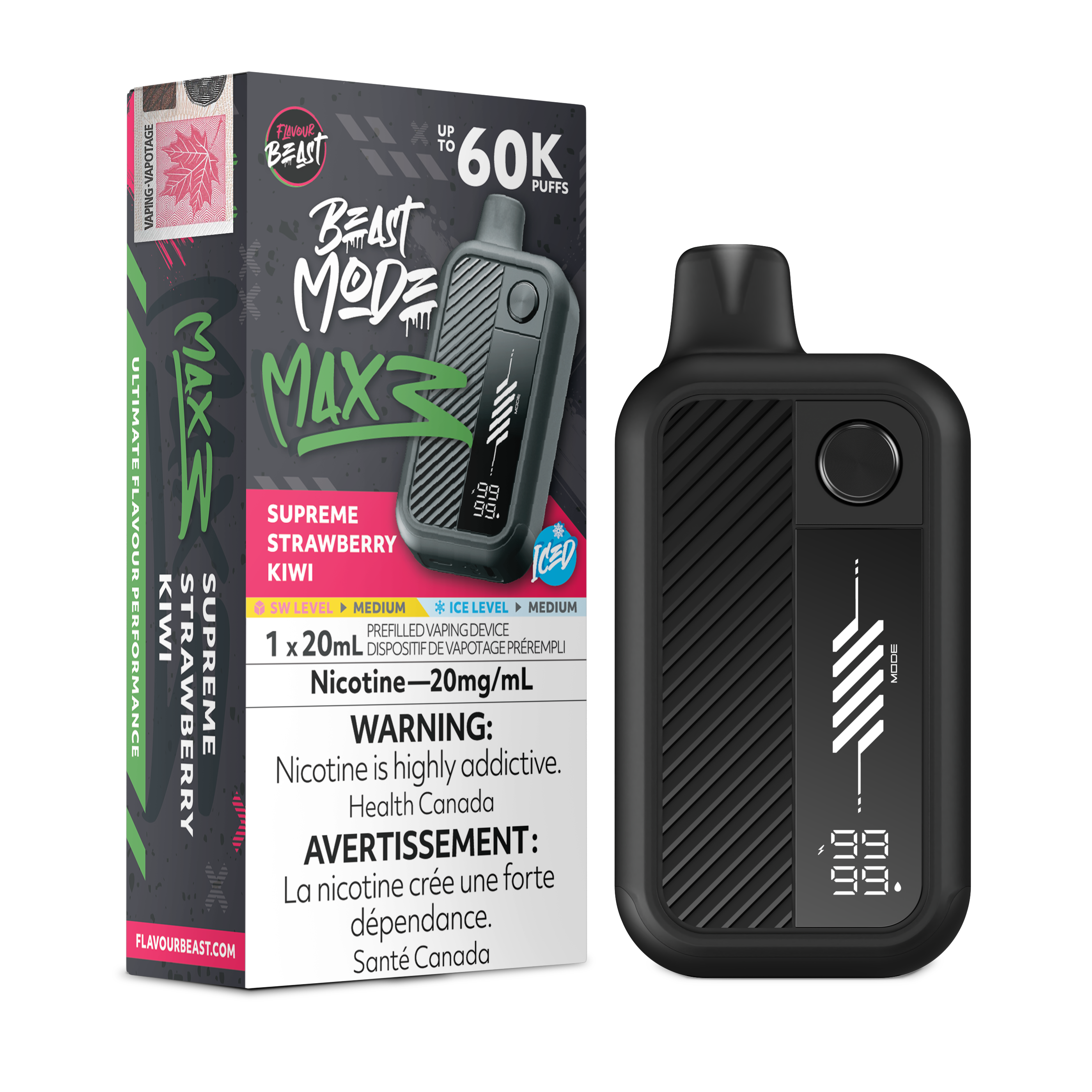 FLAVOUR BEAST BEAST MODE MAX 3 60K DISPOSABLE