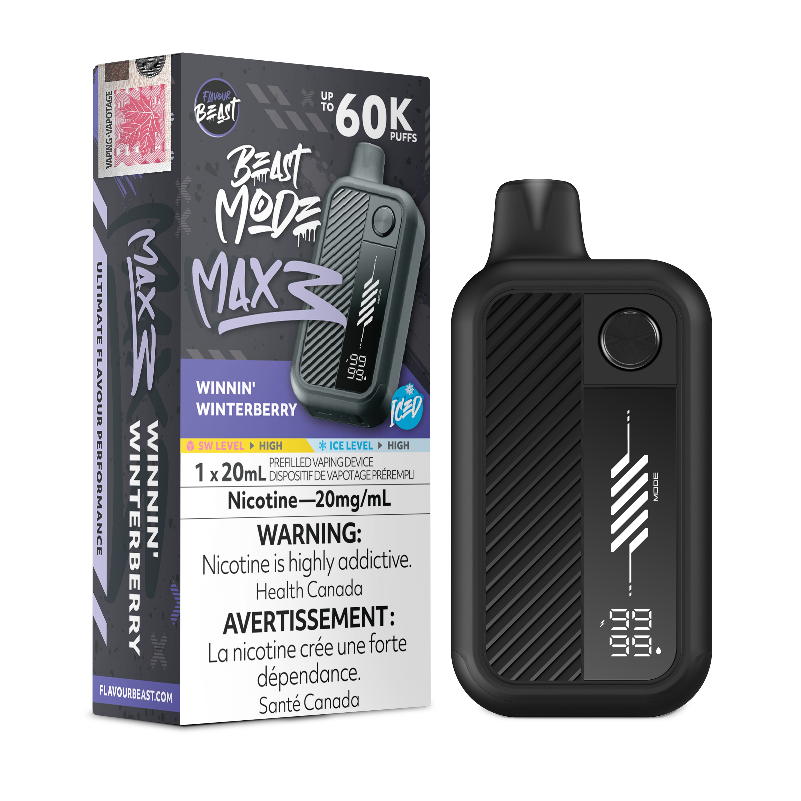 FLAVOUR BEAST BEAST MODE MAX 3 60K DISPOSABLE