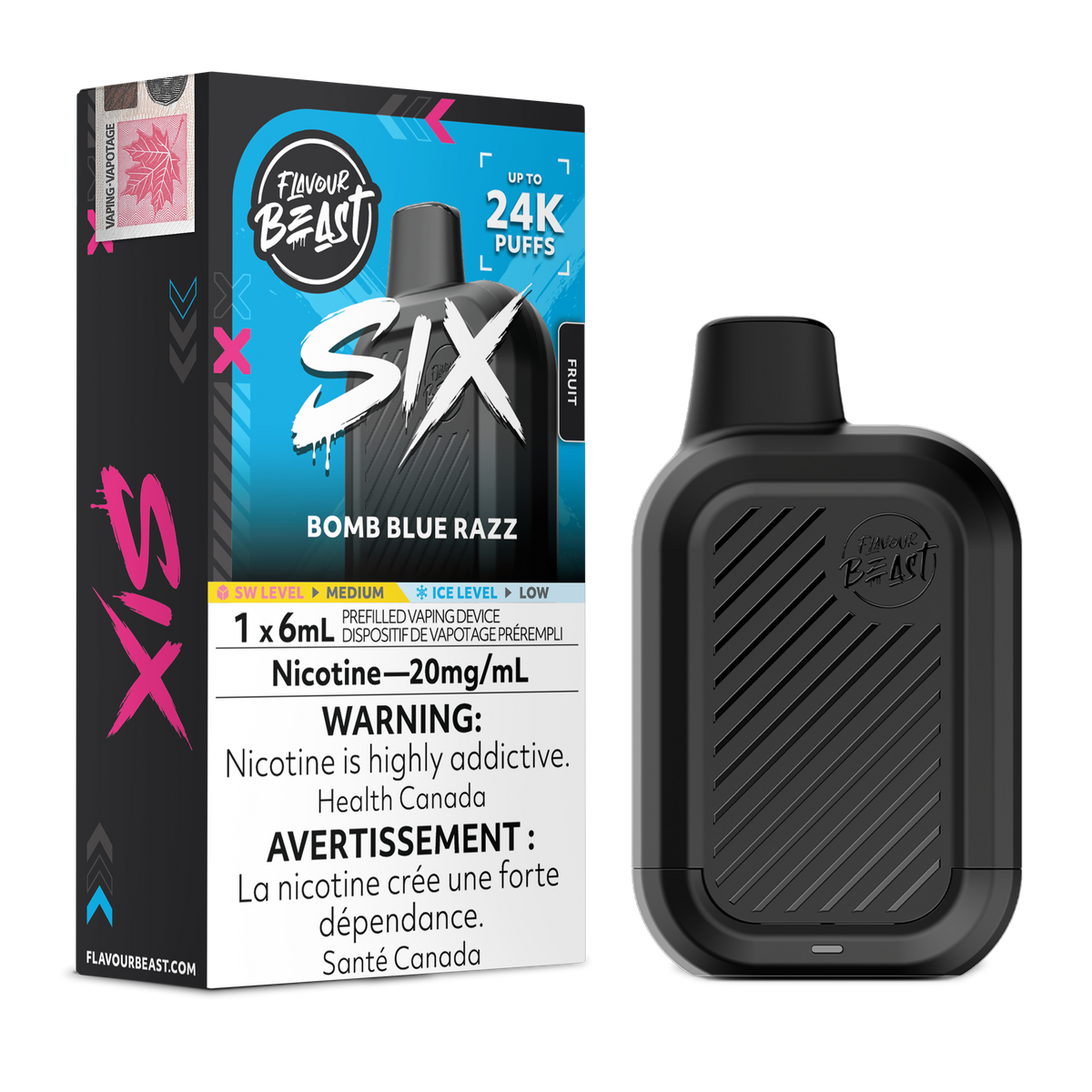 FLAVOUR BEAST SIX 24K DISPOSABLE