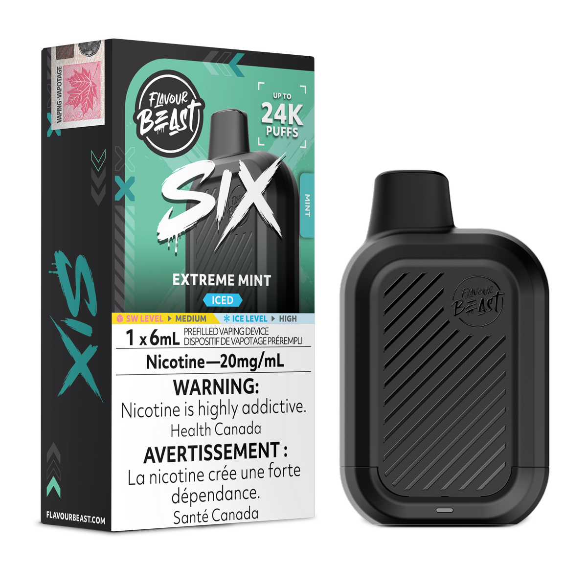 FLAVOUR BEAST SIX 24K DISPOSABLE