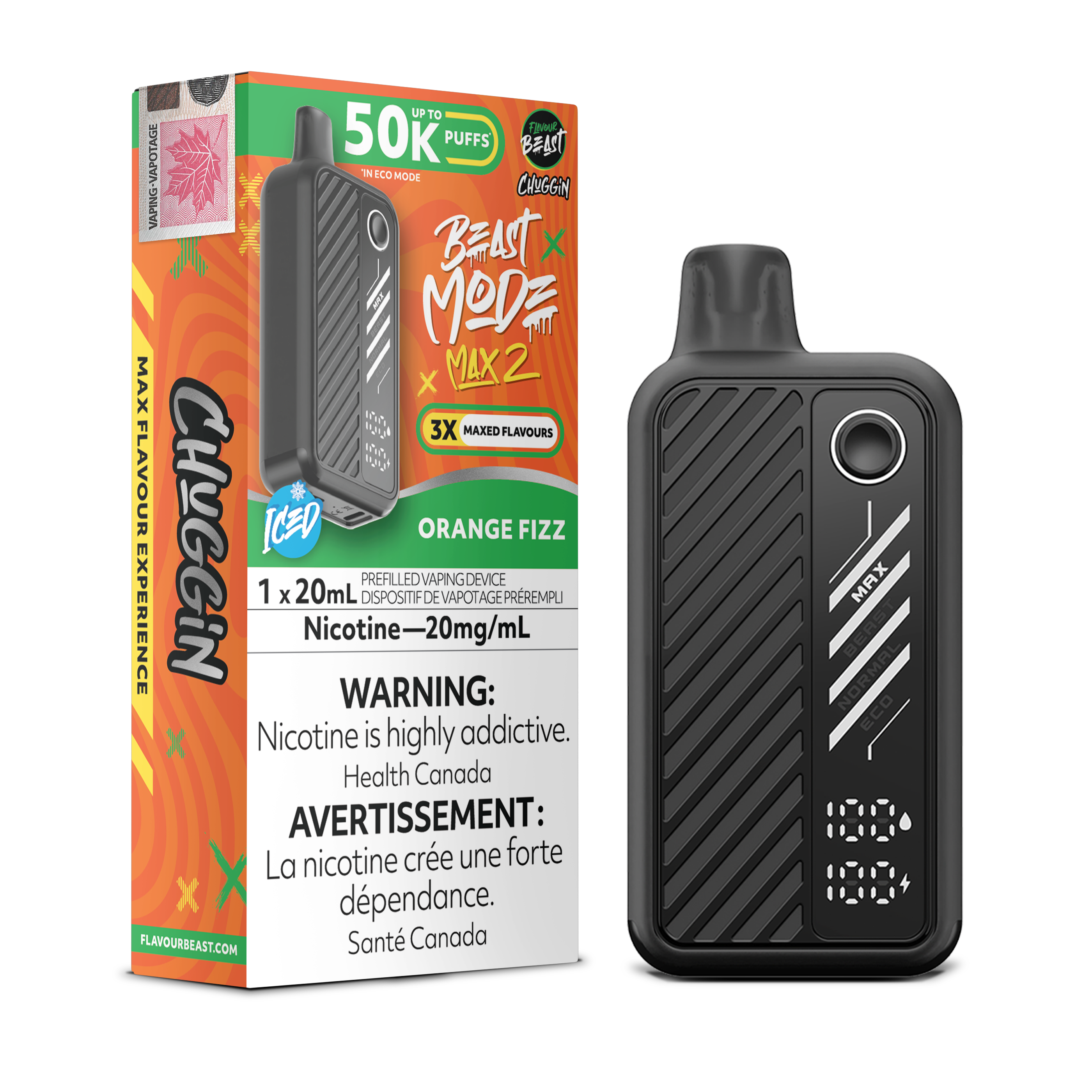 FLAVOUR BEAST BEAST MODE MAX 2 50K DISPOSABLE