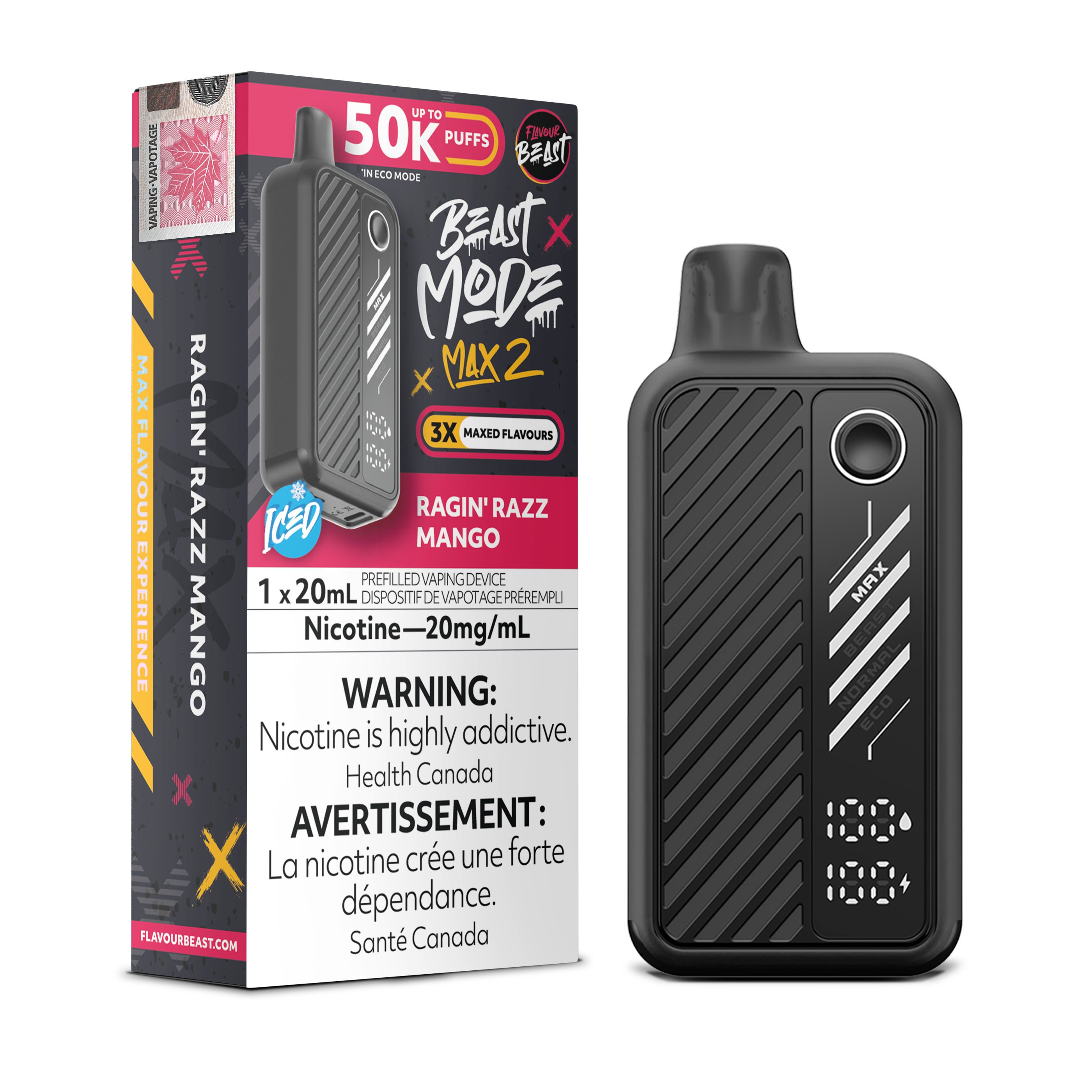 FLAVOUR BEAST BEAST MODE MAX 2 50K DISPOSABLE