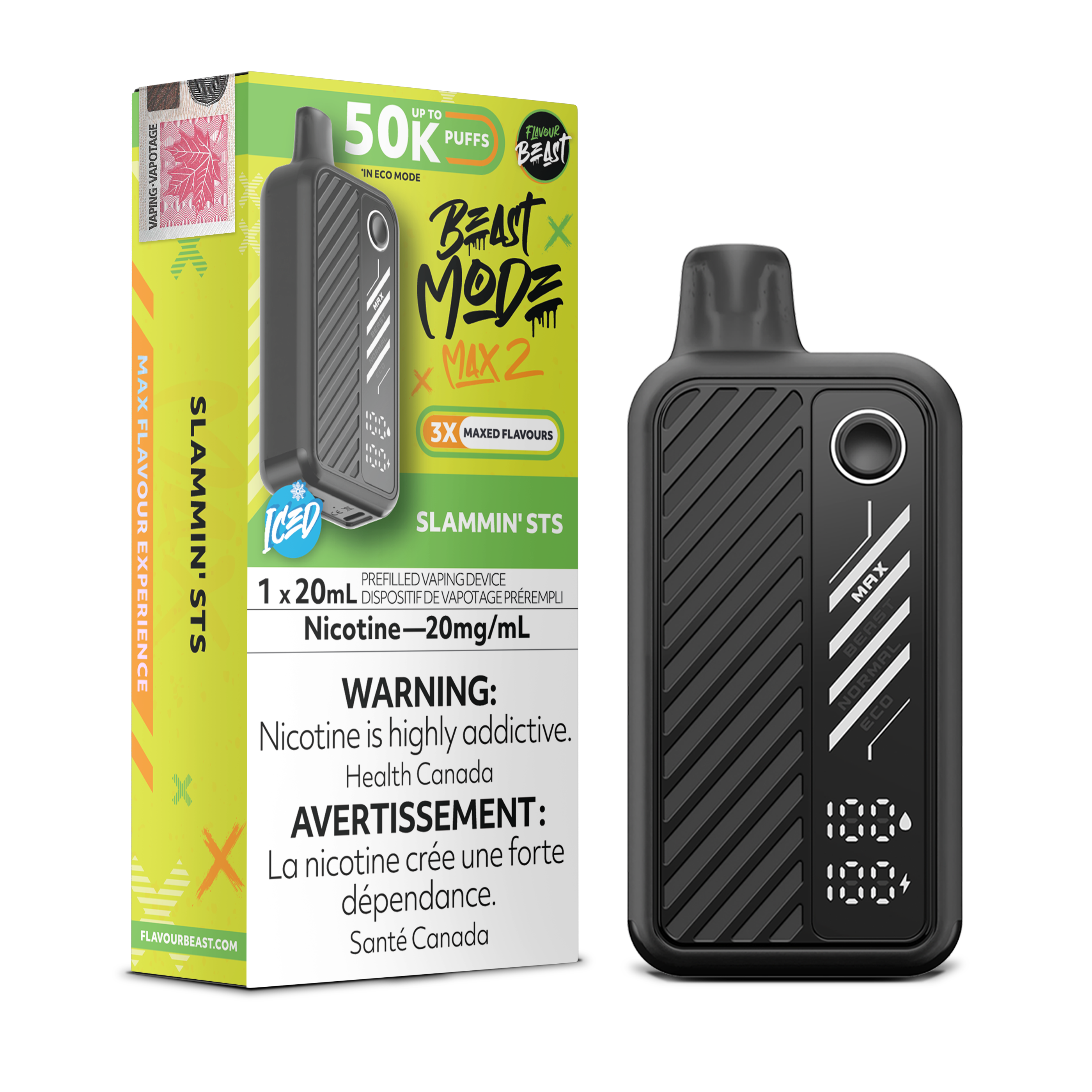 FLAVOUR BEAST BEAST MODE MAX 2 50K DISPOSABLE
