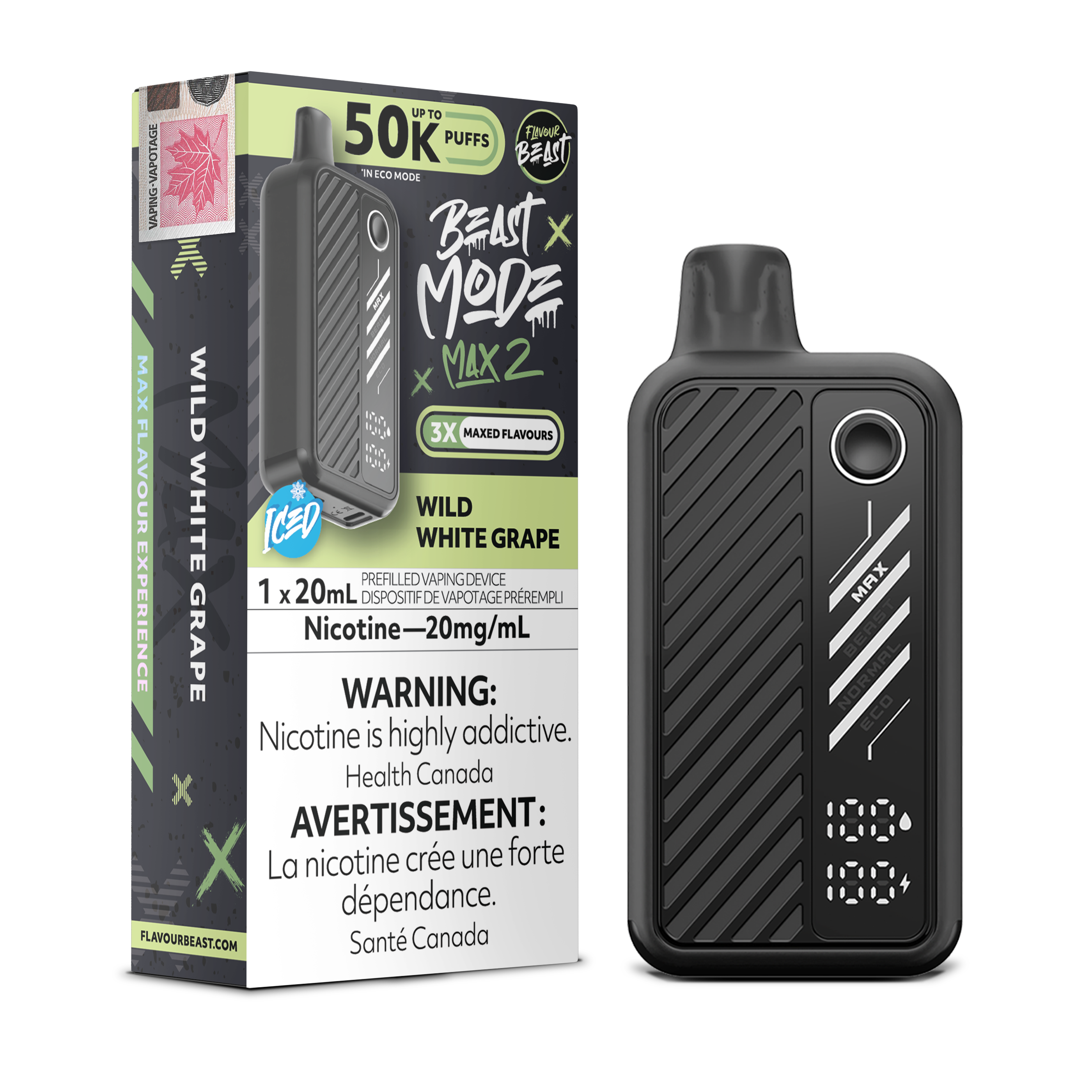 FLAVOUR BEAST BEAST MODE MAX 2 50K DISPOSABLE