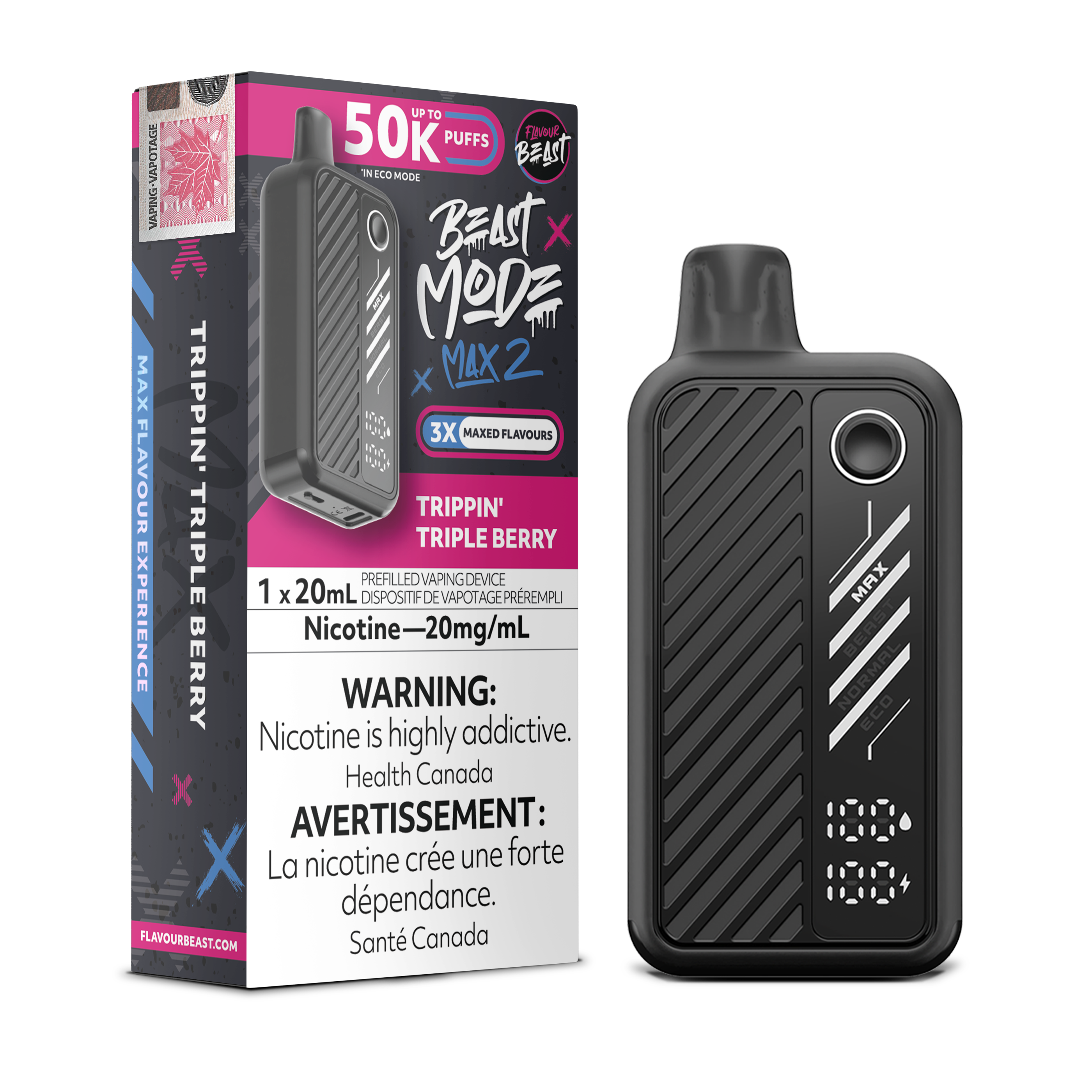 FLAVOUR BEAST BEAST MODE MAX 2 50K DISPOSABLE