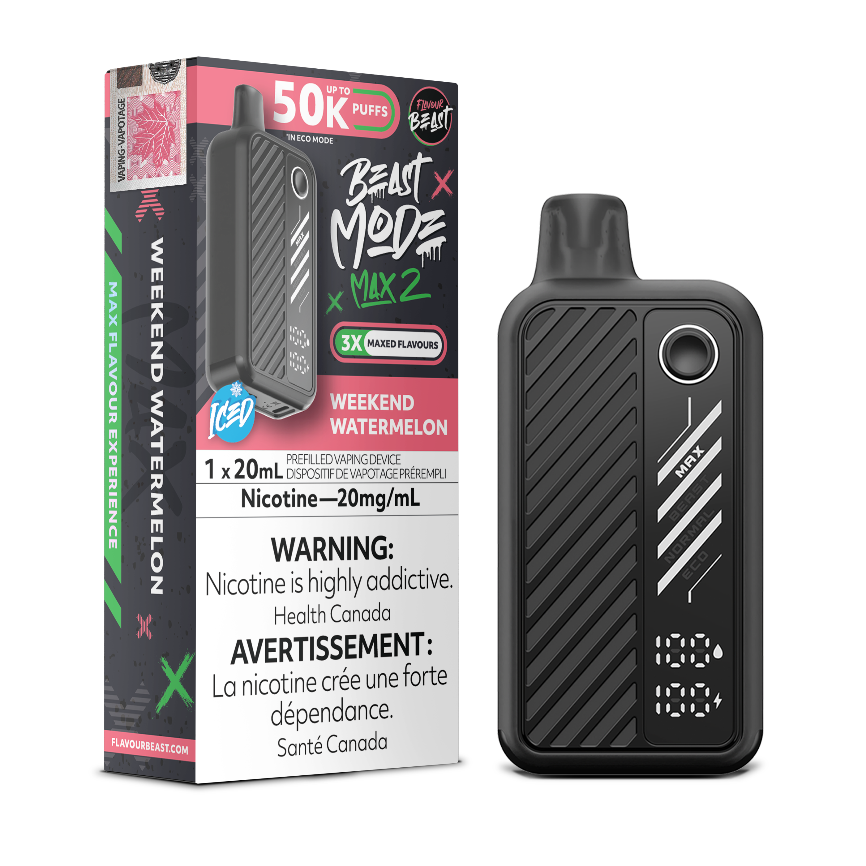 FLAVOUR BEAST BEAST MODE MAX 2 50K DISPOSABLE