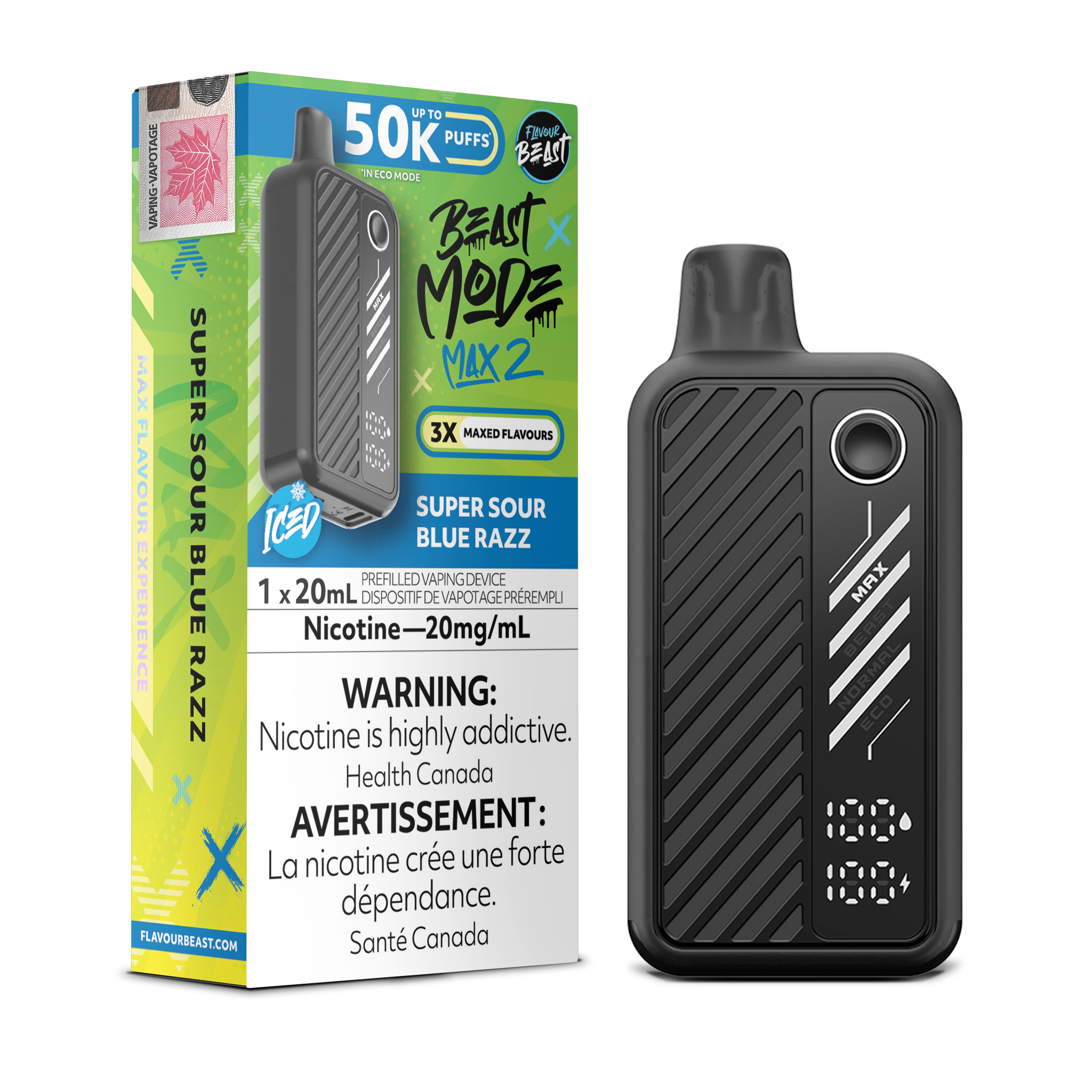 FLAVOUR BEAST BEAST MODE MAX 2 50K DISPOSABLE