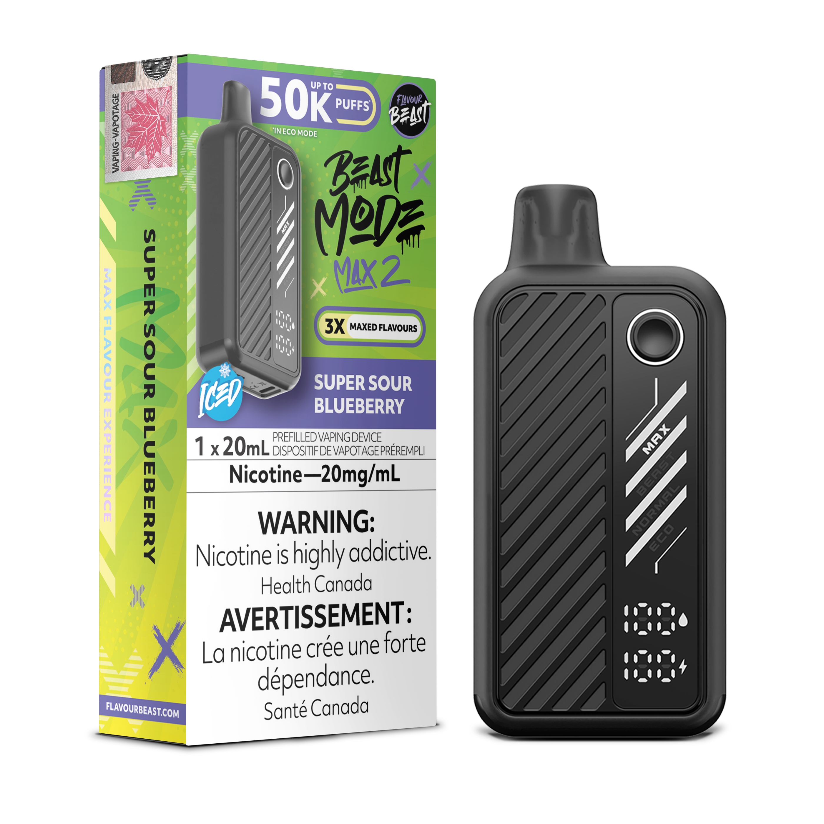 FLAVOUR BEAST BEAST MODE MAX 2 50K DISPOSABLE