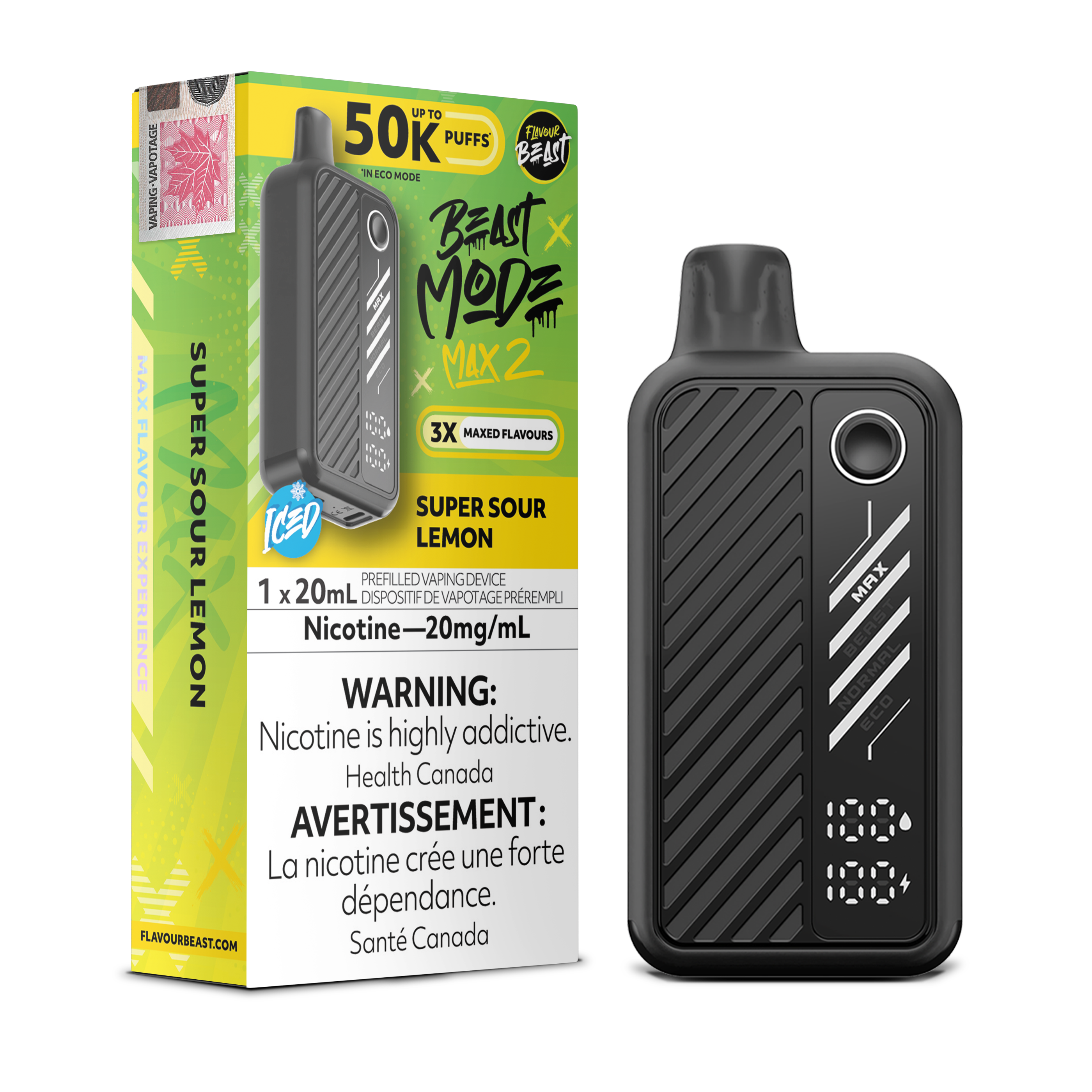FLAVOUR BEAST BEAST MODE MAX 2 50K DISPOSABLE