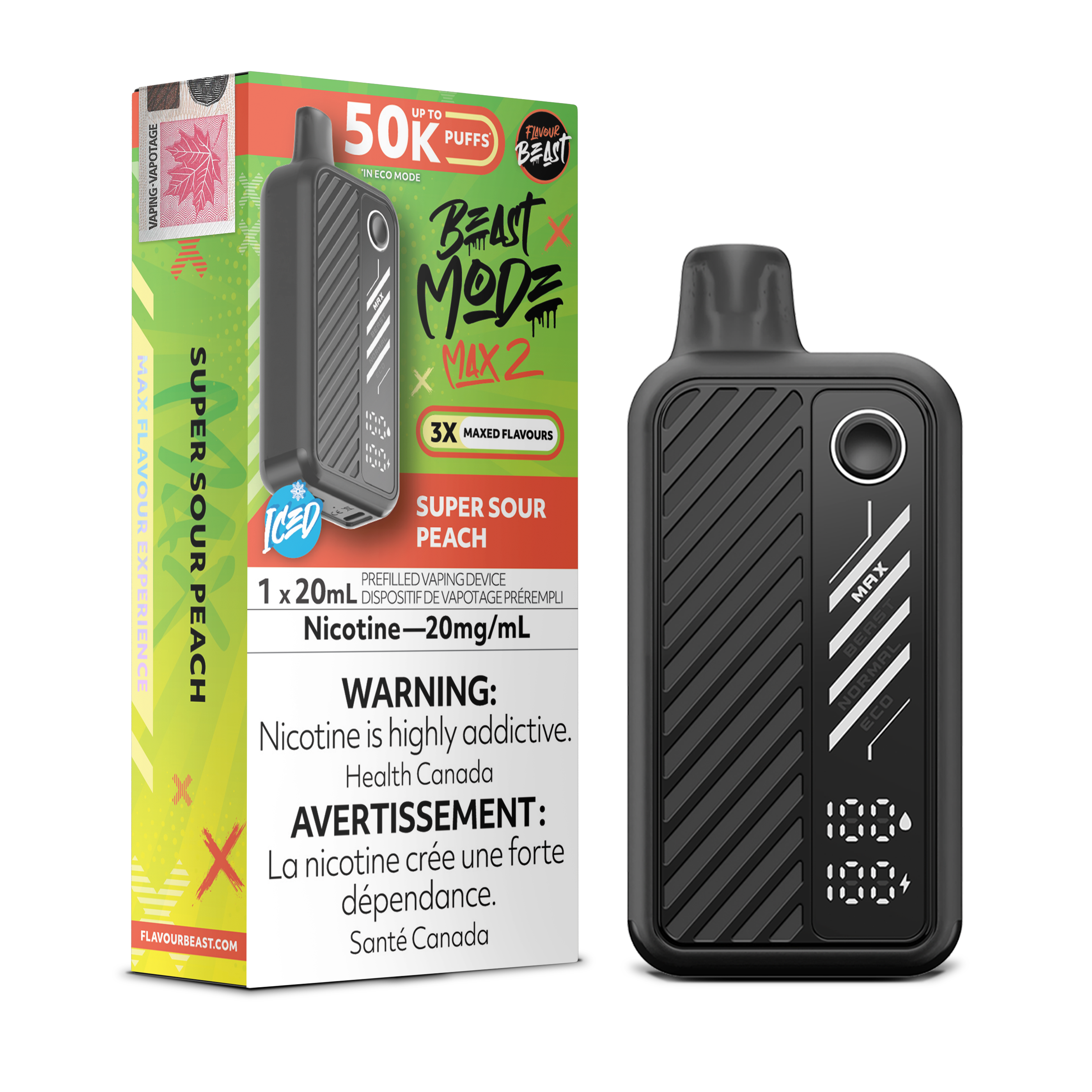 FLAVOUR BEAST BEAST MODE MAX 2 50K DISPOSABLE