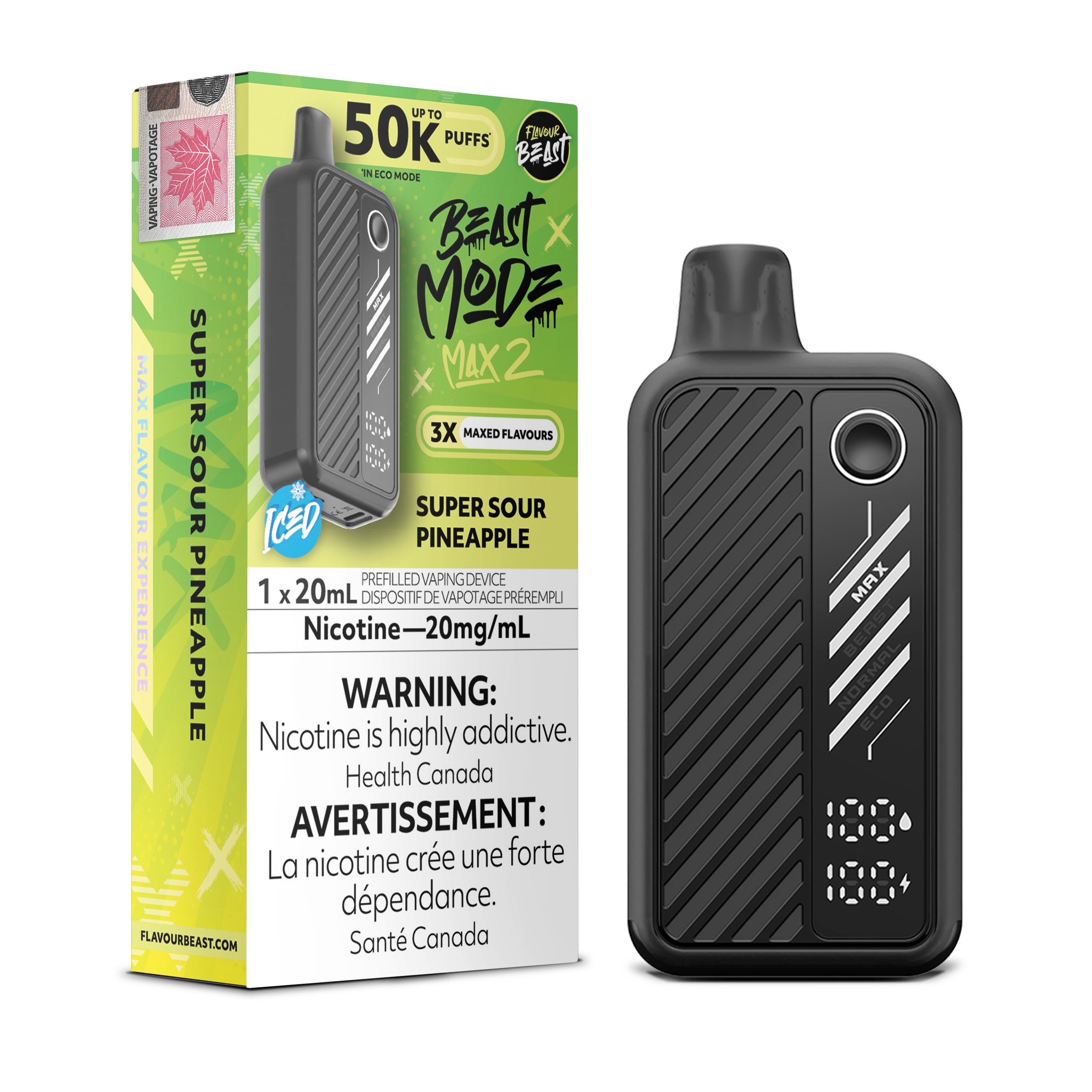 FLAVOUR BEAST BEAST MODE MAX 2 50K DISPOSABLE