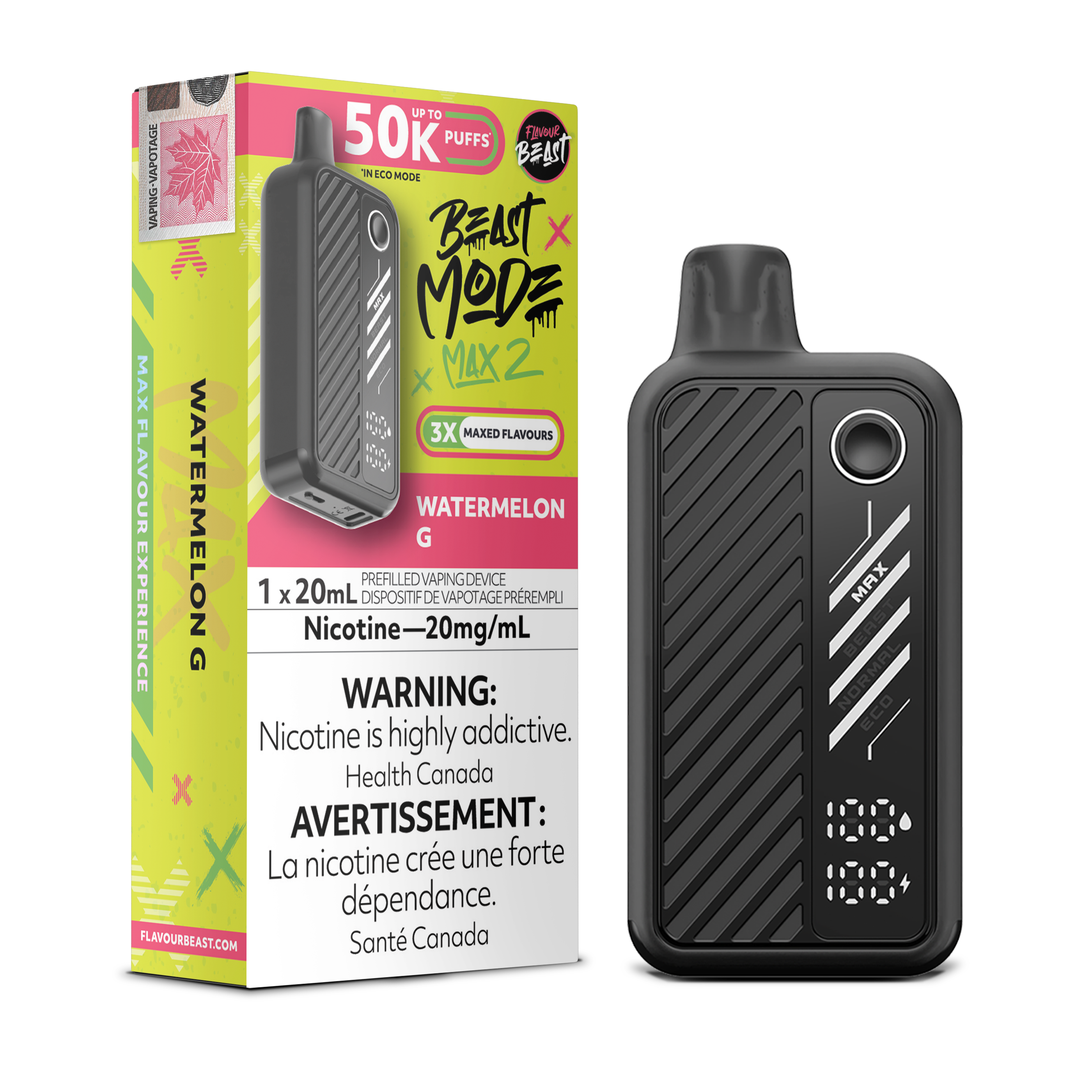 FLAVOUR BEAST BEAST MODE MAX 2 50K DISPOSABLE