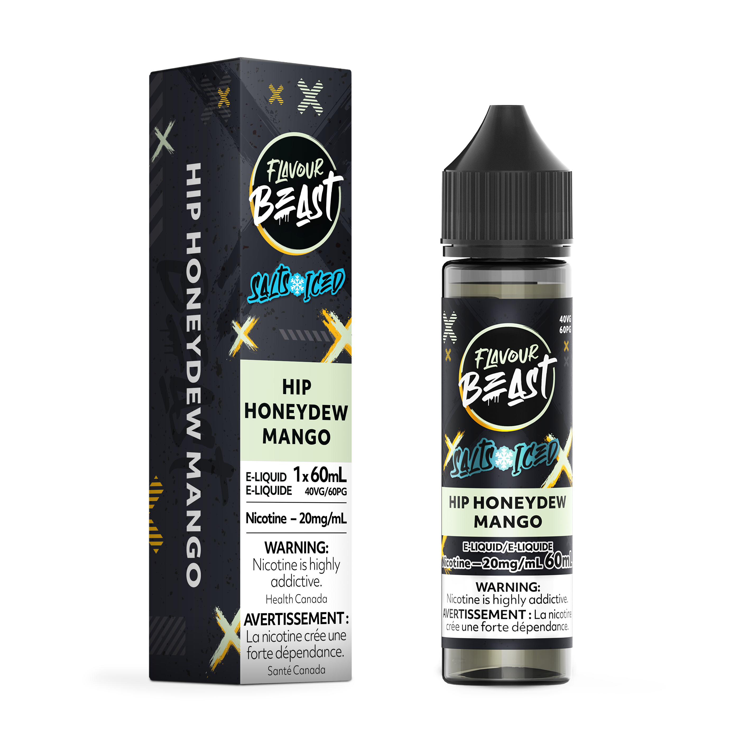 FLAVOUR BEAST SALT - HIP HONEYDEW MANGO ICED
