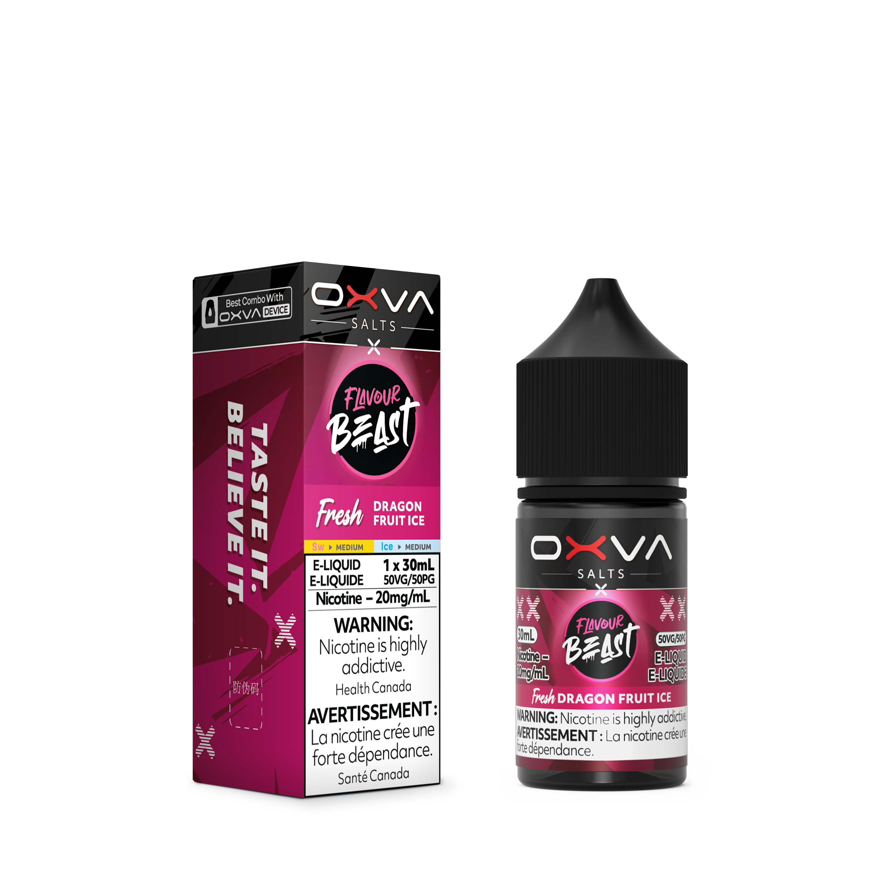 FLAVOUR BEAST x OXVA SALT - FRESH DRAGON FRUIT ICE