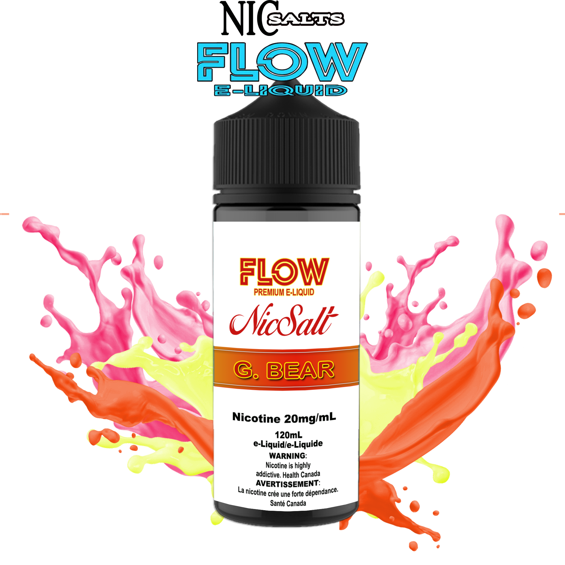 CUSTOM FLOW E-LIQUID SALT - G. BEAR