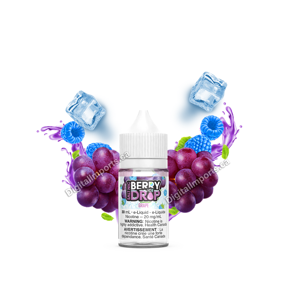 BERRY DROP SALT - GRAPE ICE 30ML