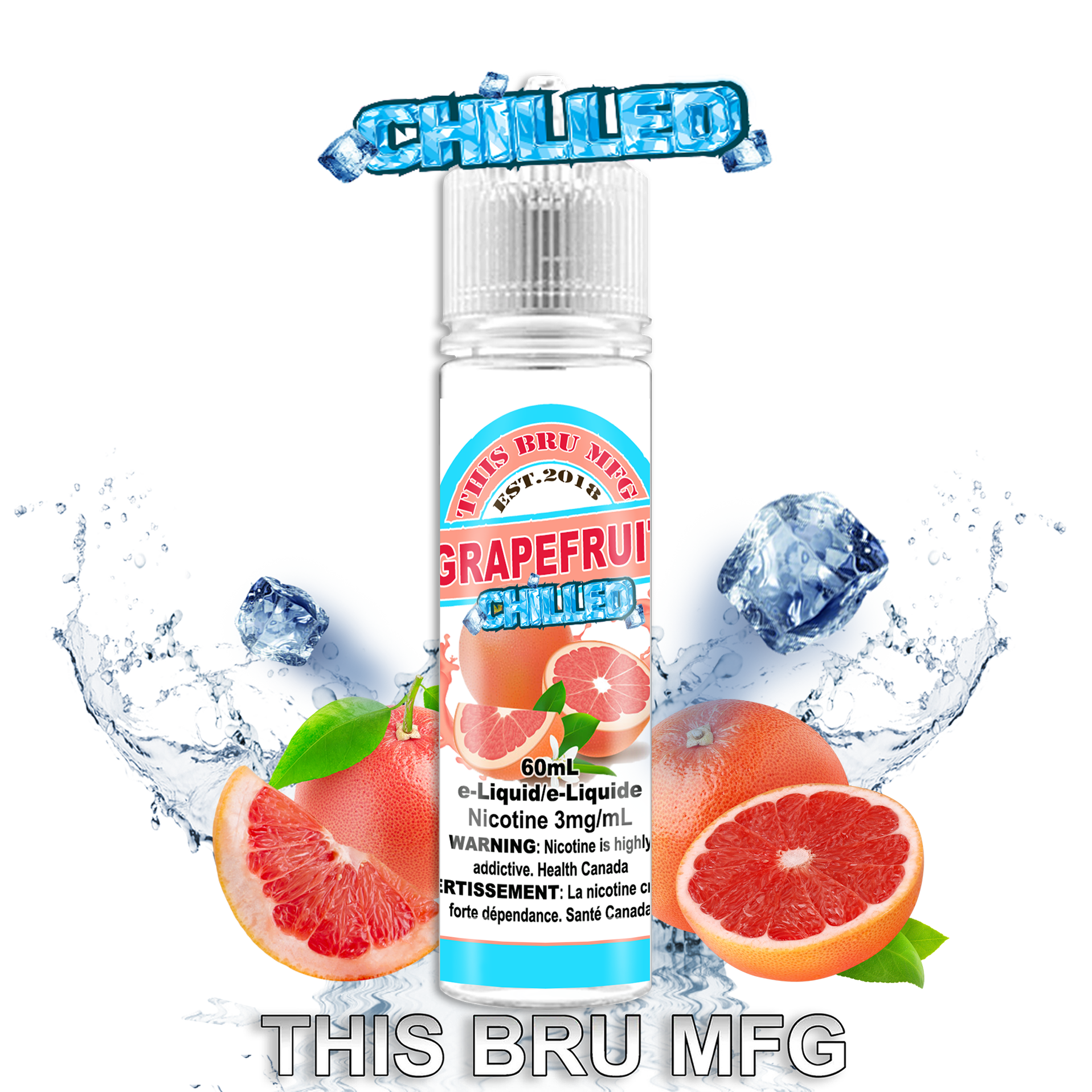 CUSTOM THIS BRU MFG - GRAPEFRUIT CHILLED