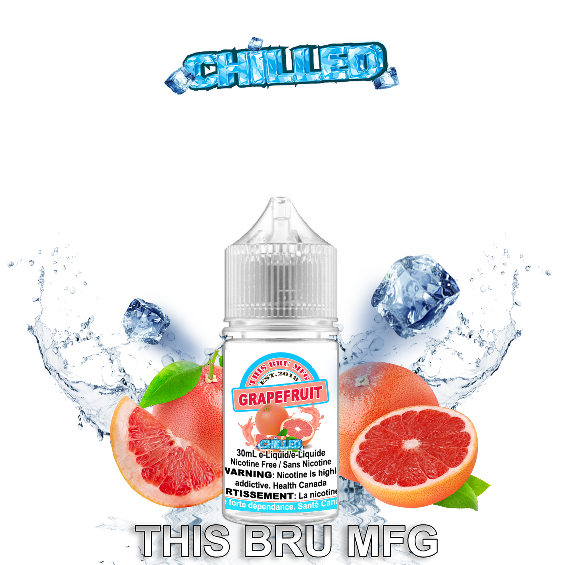 CUSTOM THIS BRU MFG - GRAPEFRUIT CHILLED