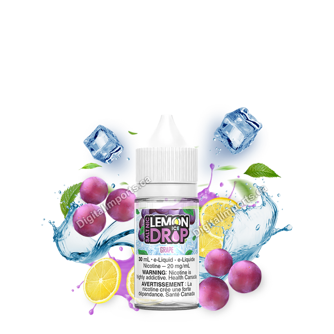 LEMON DROP SALT - GRAPE ICE 30ML