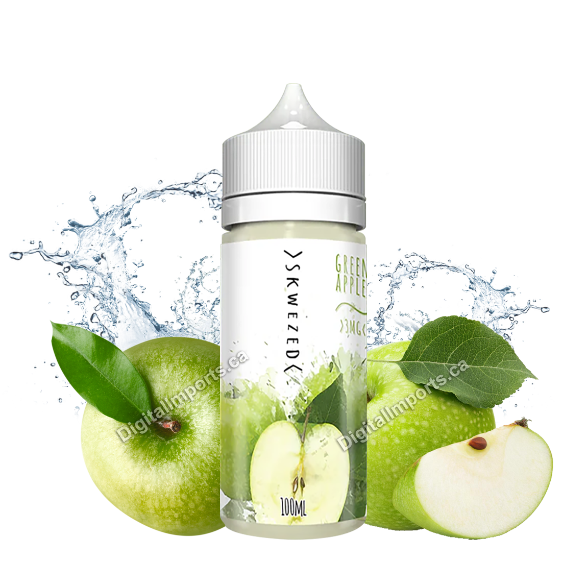 SKWEZED - GREEN APPLE 100ML