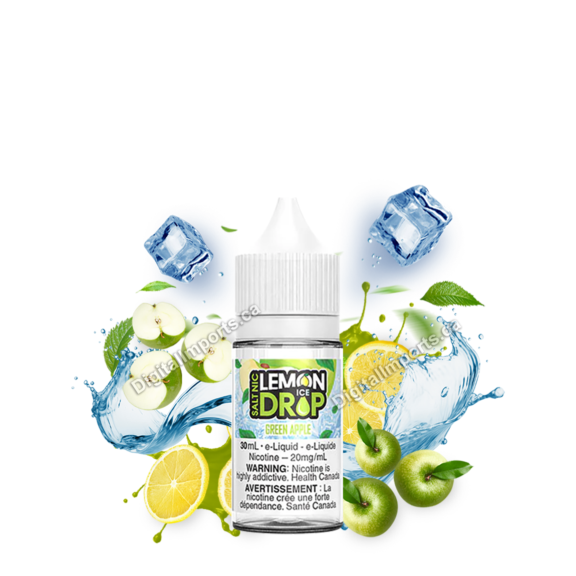 LEMON DROP SALT - GREEN APPLE ICE 30ML