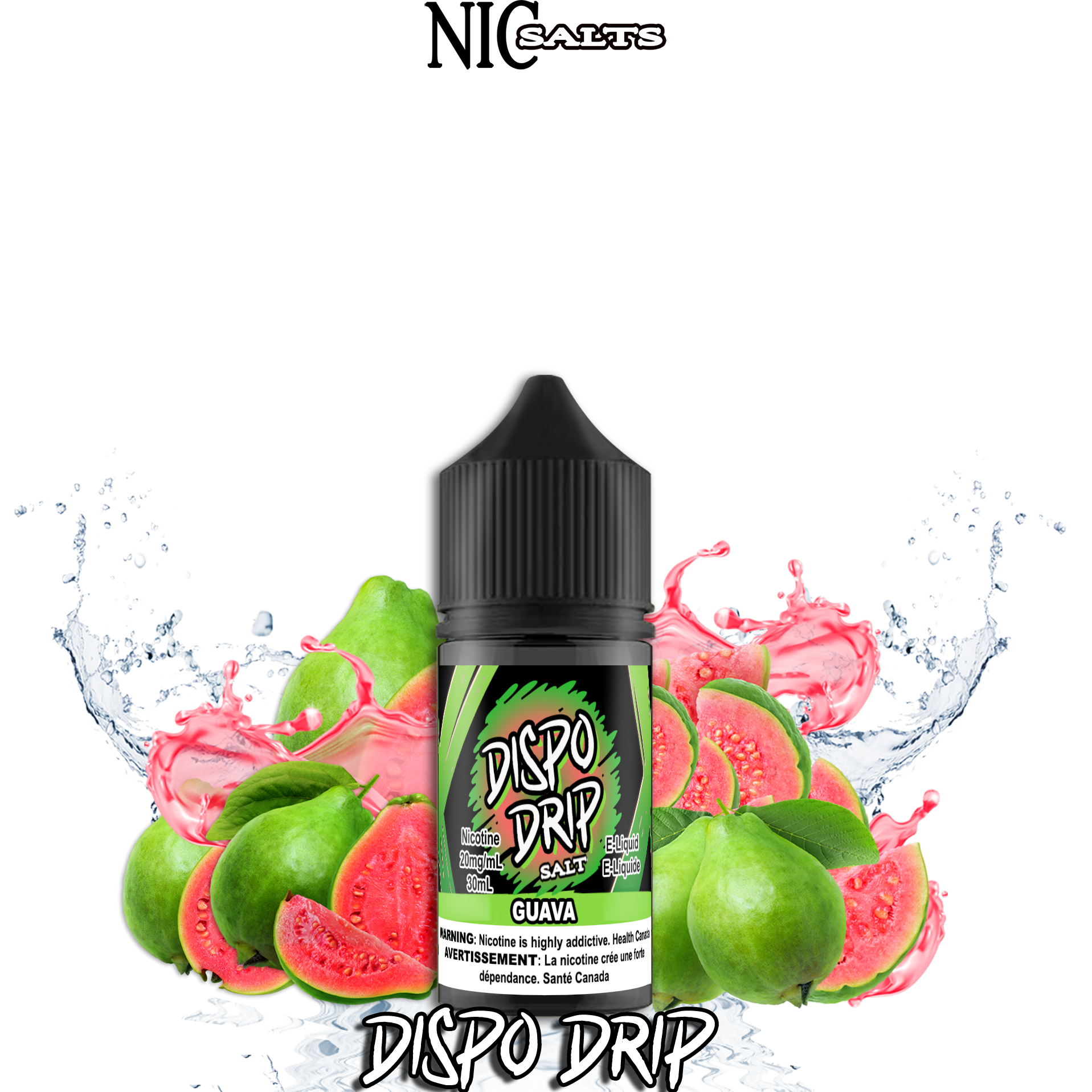 DISPO DRIP SALT - GUAVA 30ML