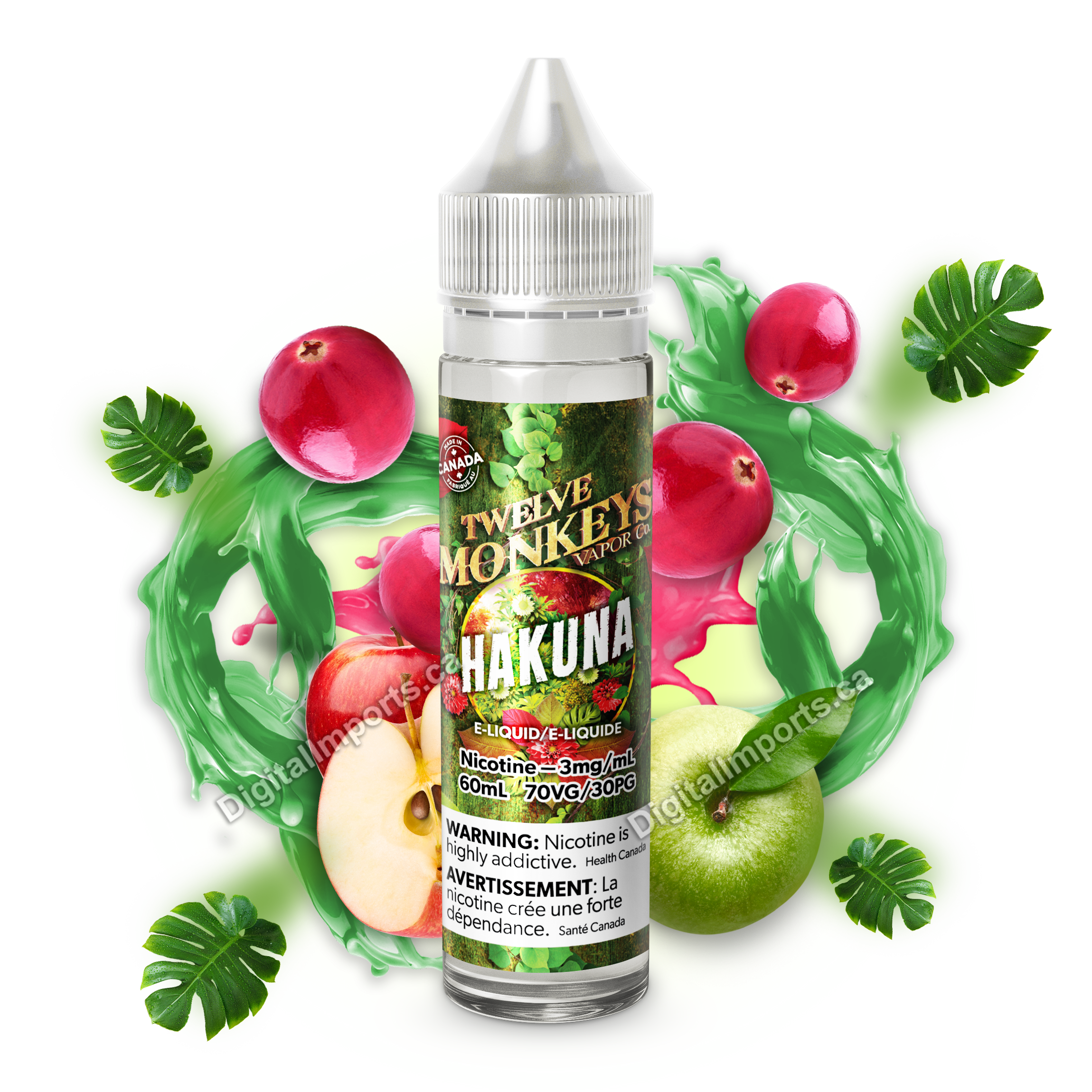 12 MONKEYS - HAKUNA 60ML 12 MONKEYS - HAKUNA 60ML