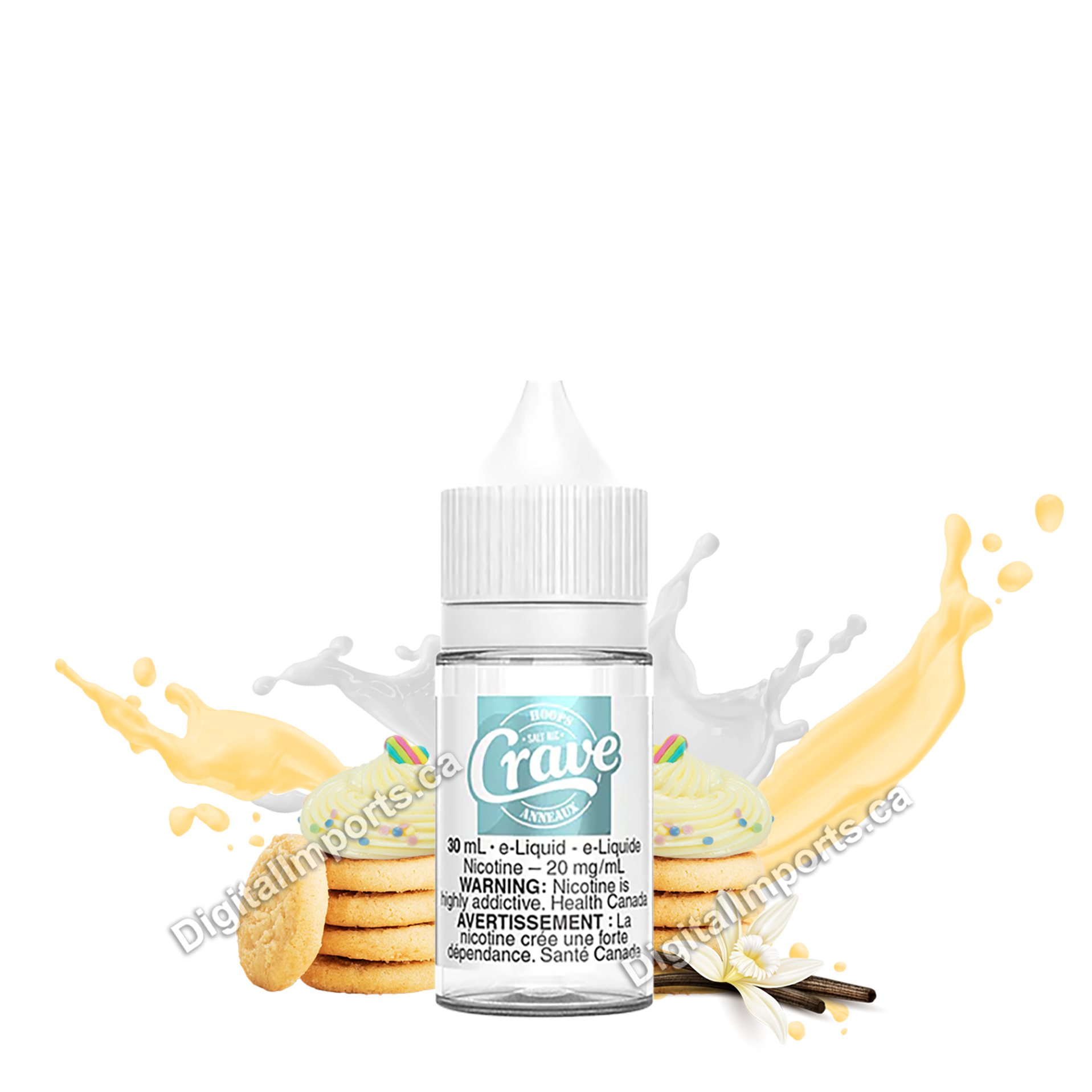 CRAVE SALT - HOOPS 30ML