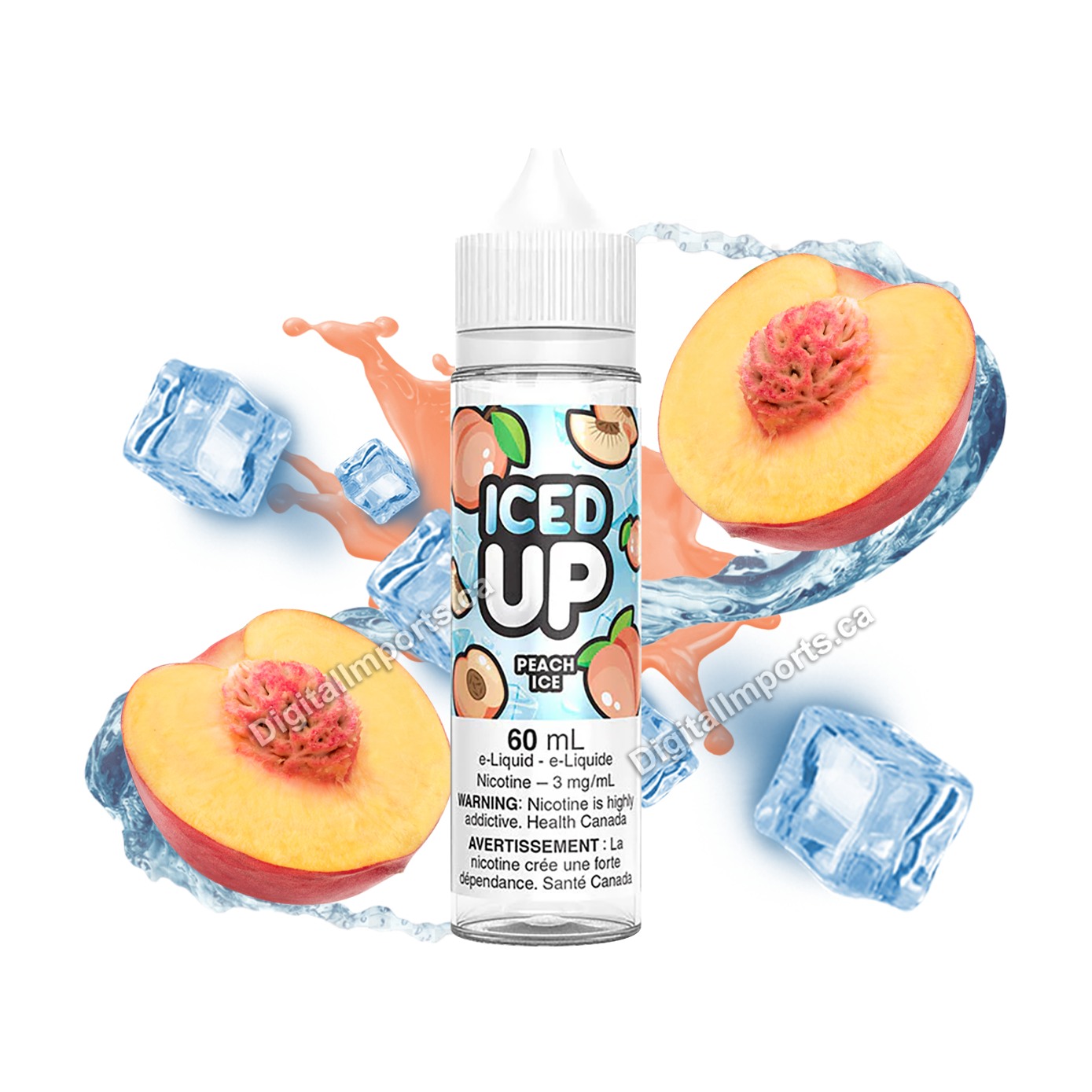 ICED UP - PEACH ICE 60ML