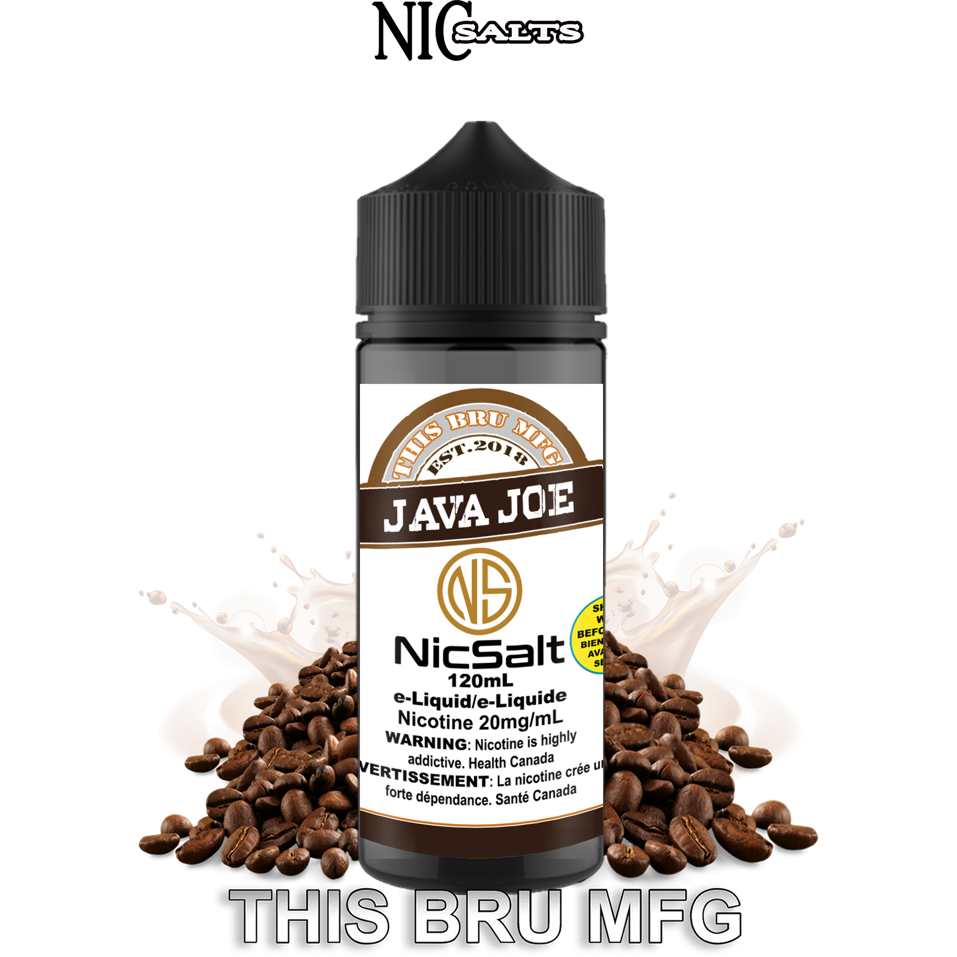 CUSTOM THIS BRU MFG SALT - JAVA JOE