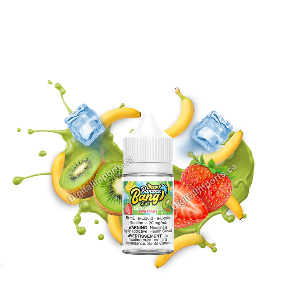 BANANA BANG SALT - KIWI STRAWBERRY ICE 30ML