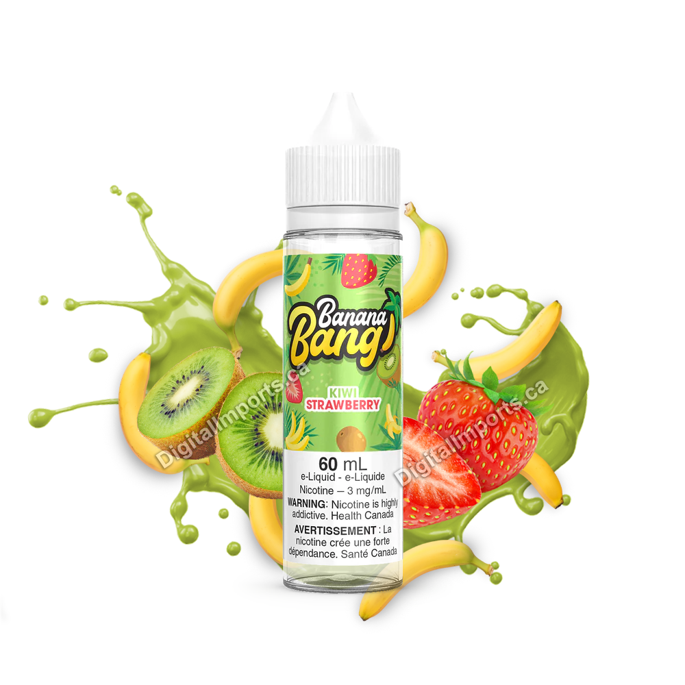 BANANA BANG - KIWI STRAWBERRY 60ML