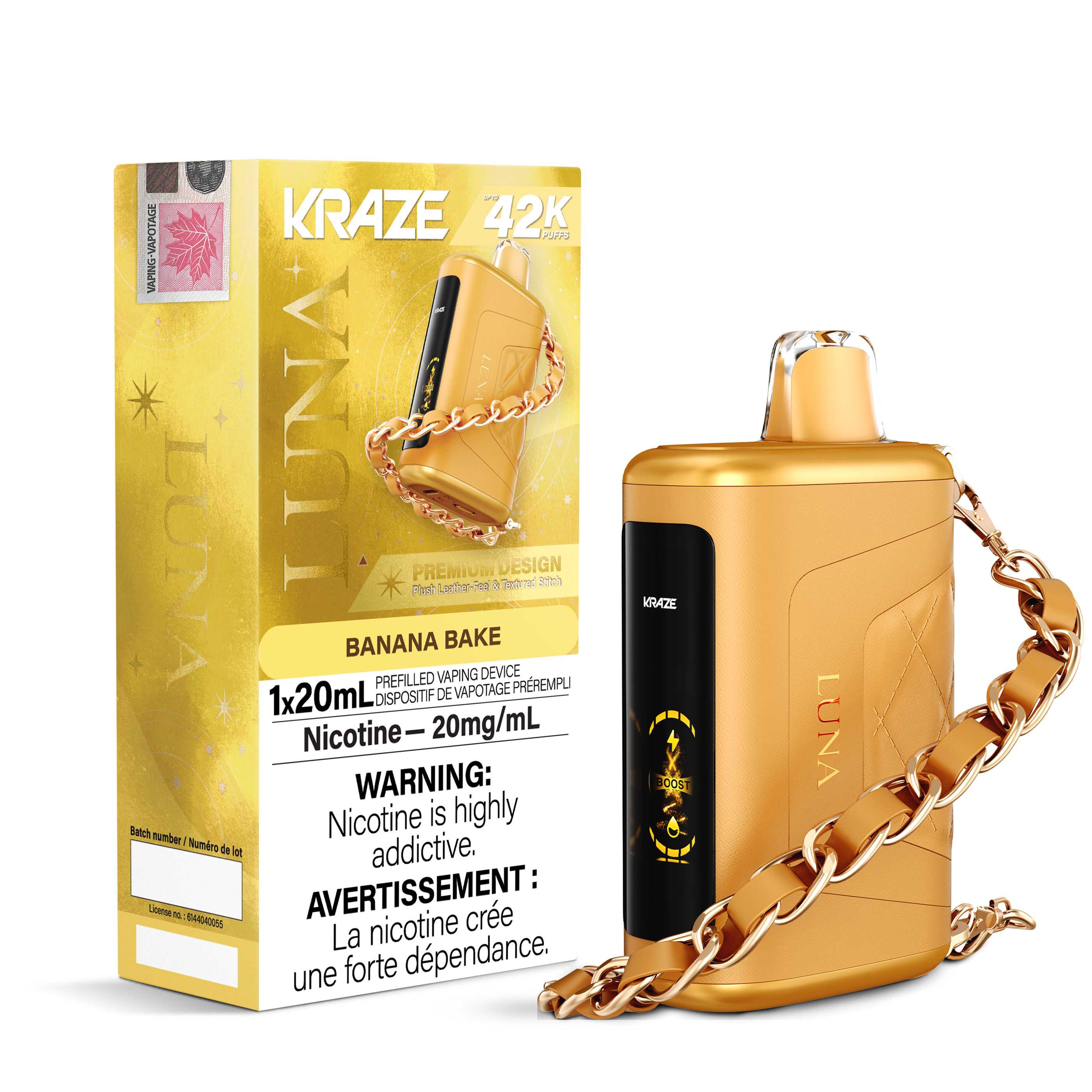 KRAZE LUNA 42K DISPOSABLE