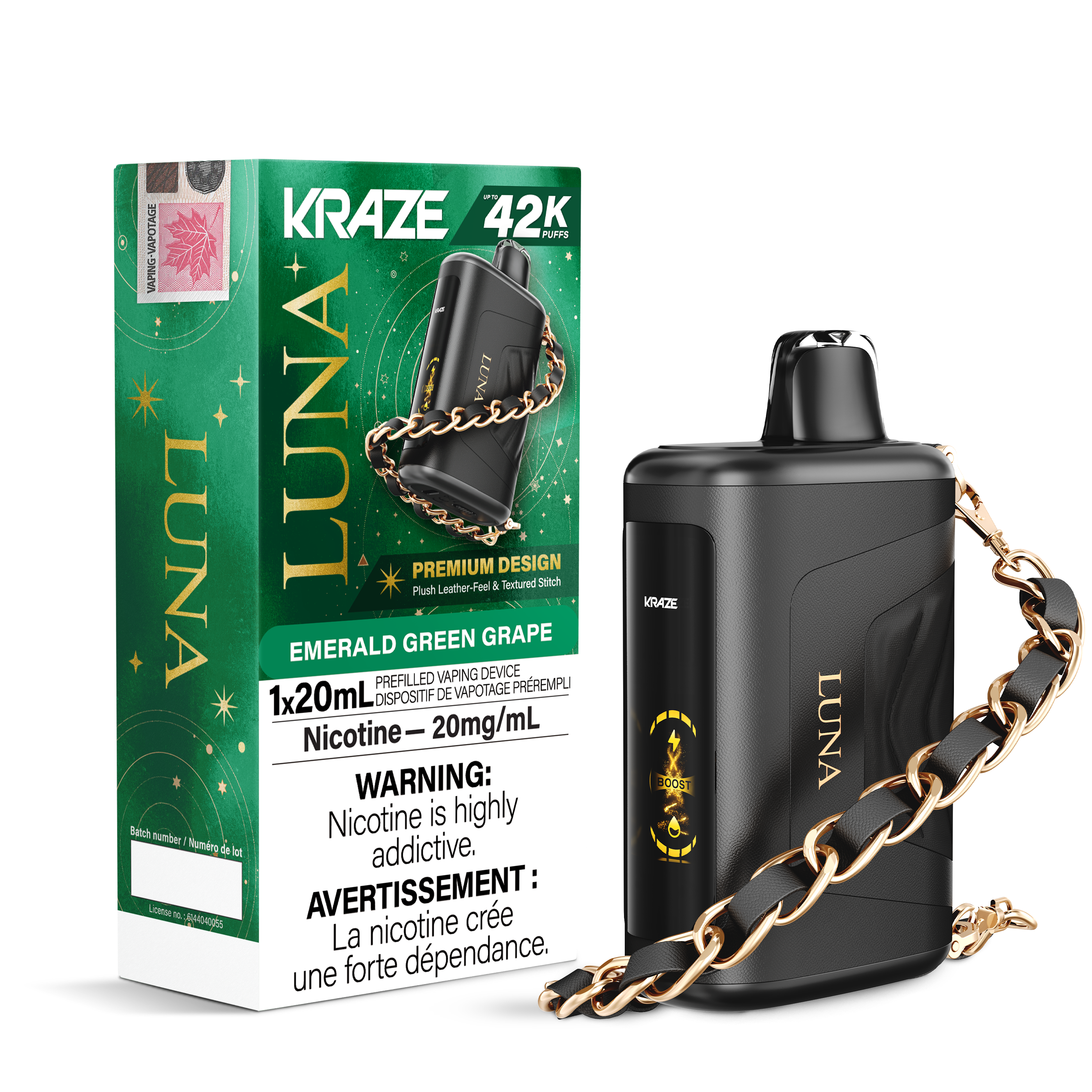 KRAZE LUNA 42K DISPOSABLE