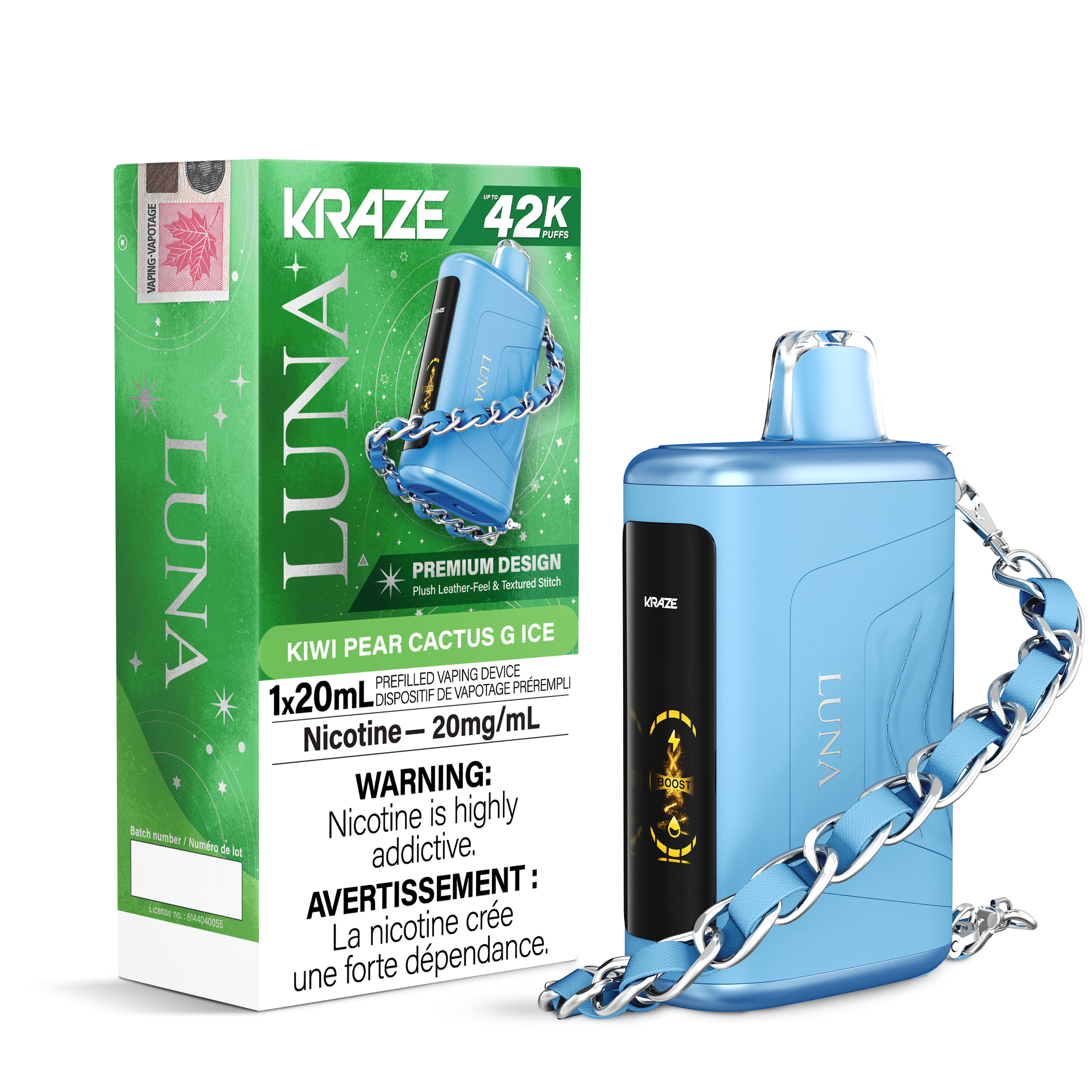 KRAZE LUNA 42K DISPOSABLE