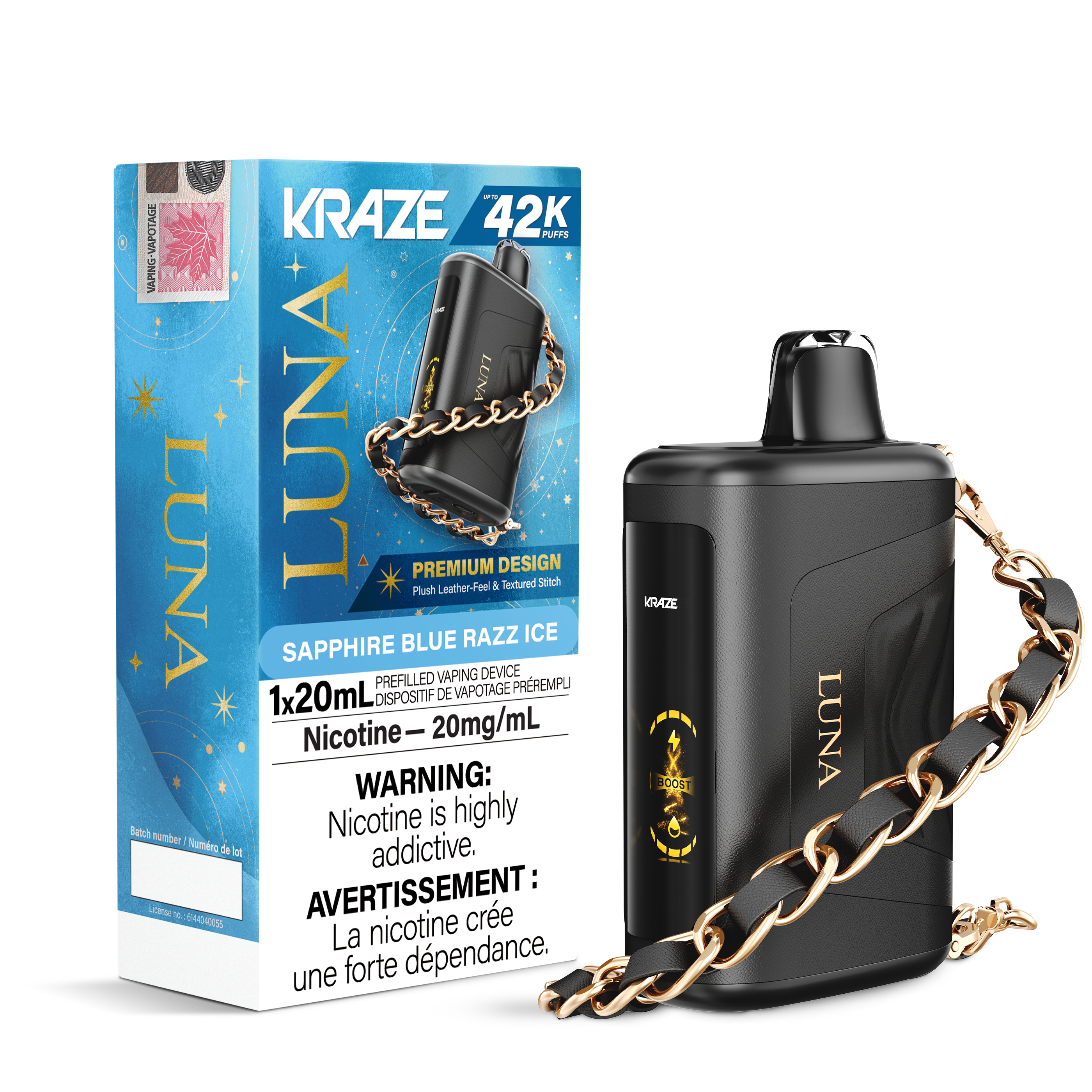 KRAZE LUNA 42K DISPOSABLE